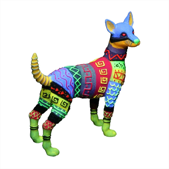 Aqua Della Dia de los Muertos Hund