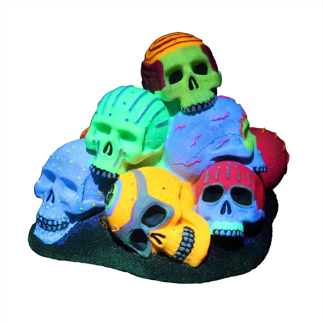 Aqua Della Dia de los Muertos Totenkopfhaufen