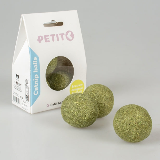 EBI Petit Cat Toy Katzenminze-Bälle - 3er-Set