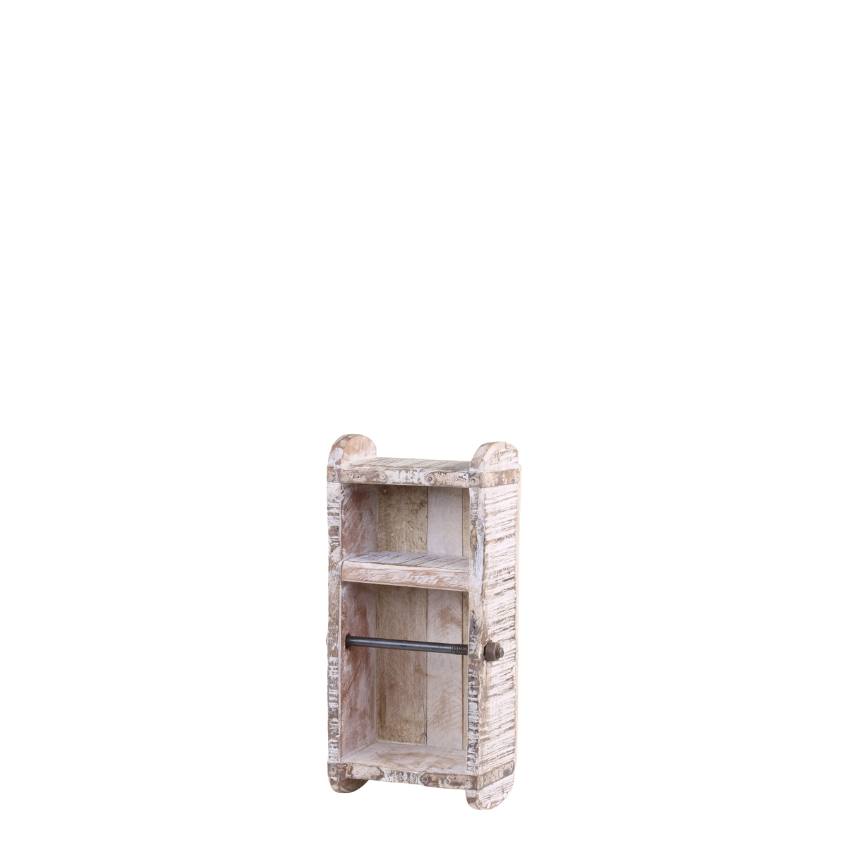 Grimaud Toilettenpapierhalter in Backsteinform, antique weiß