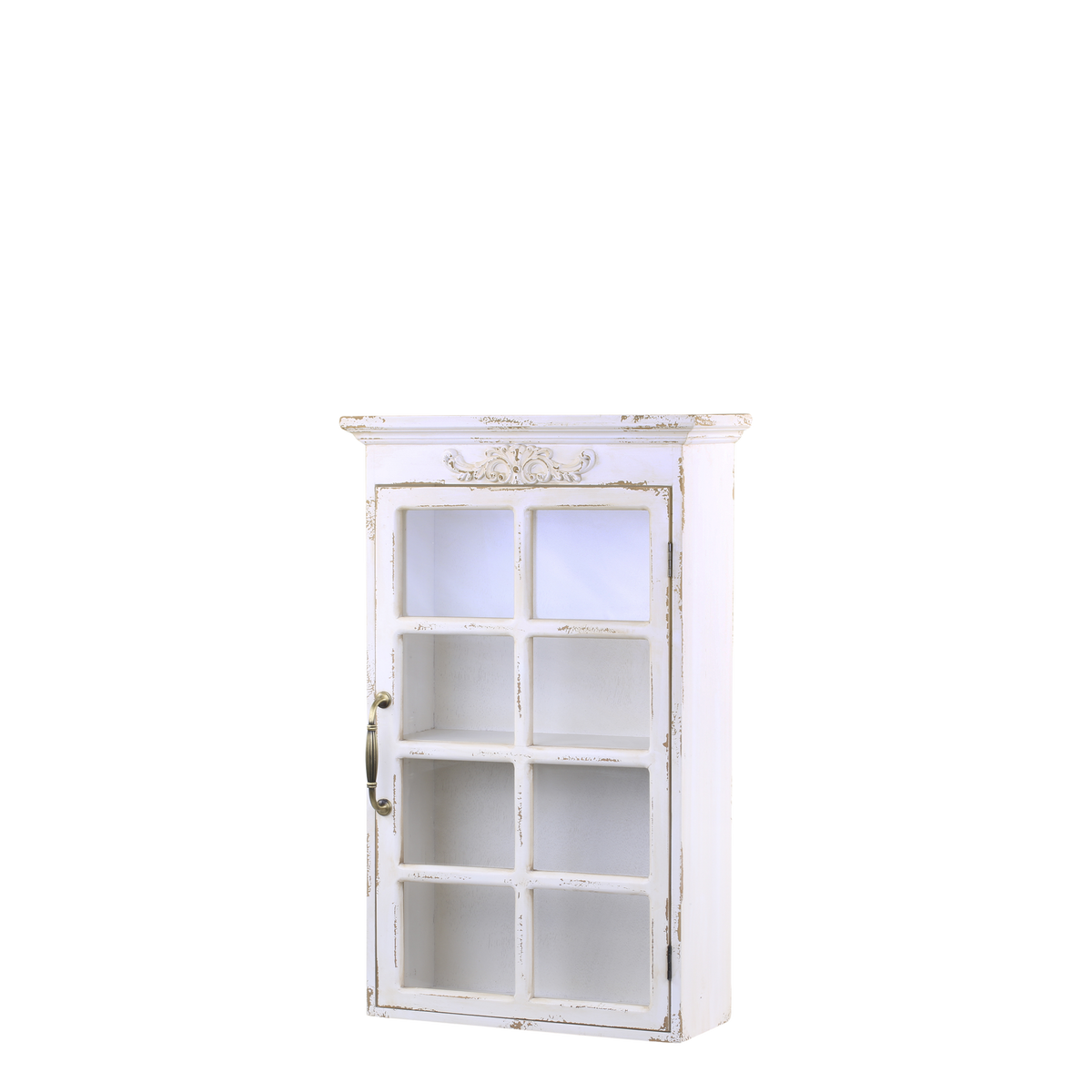 Vitrinen Wohnzimmer: Wandschrank in Antique Creme