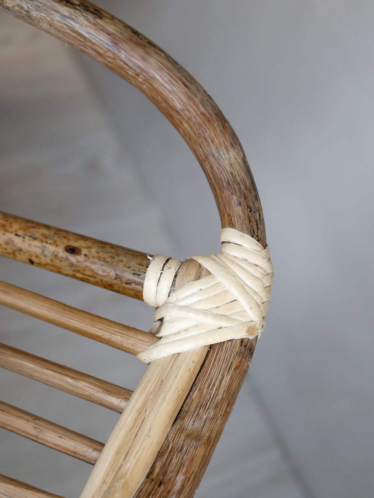 Hängestuhl aus Rattan, natur, 117 cm hoch