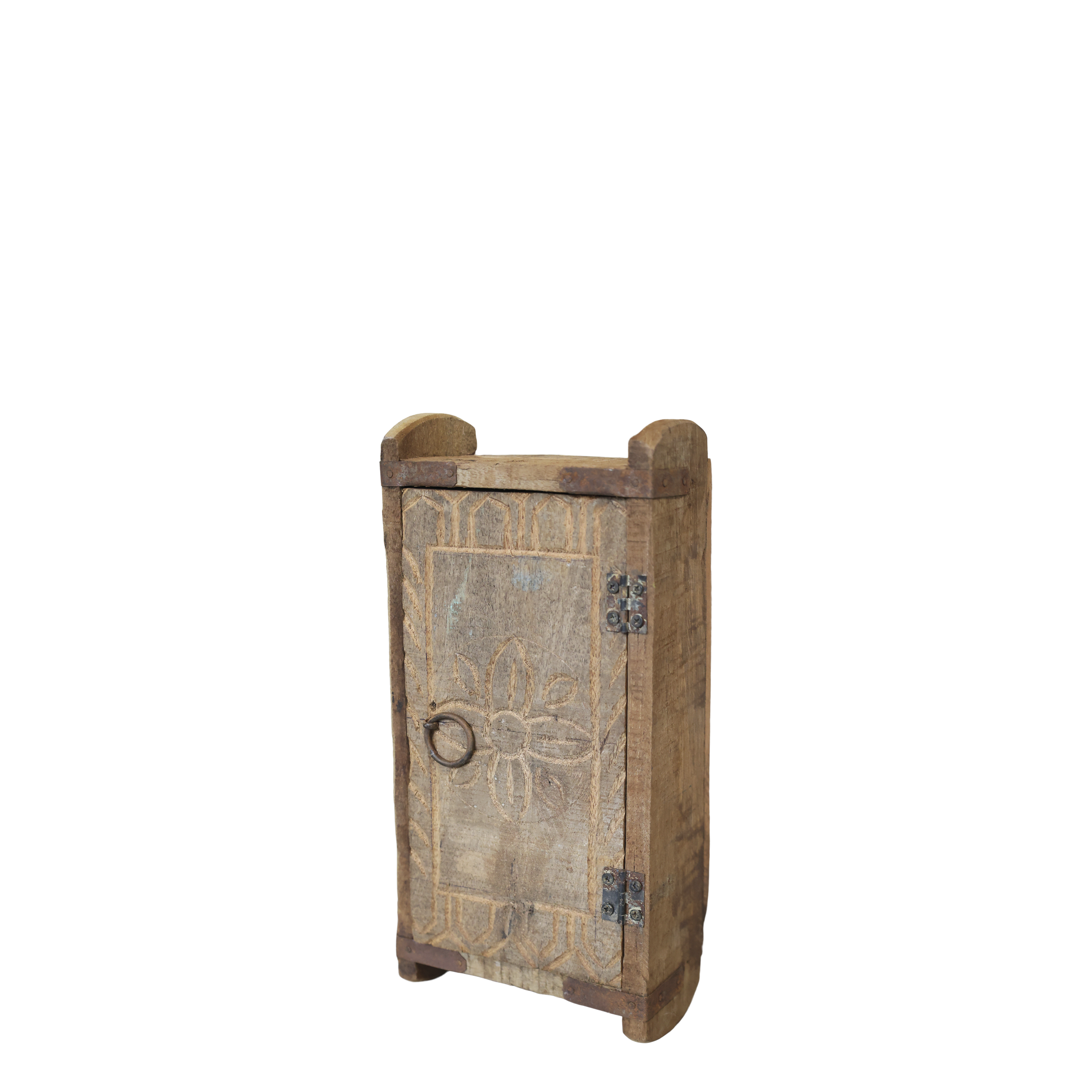 Grimaud Wandschrank aus Recyclingholz, 32 cm hoch