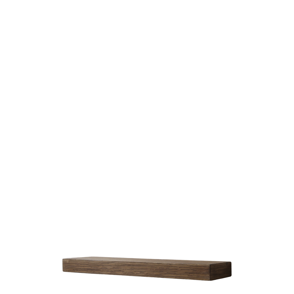 Regalbrett aus Kiefernholz und Sperrholz, 60 cm lang, natur