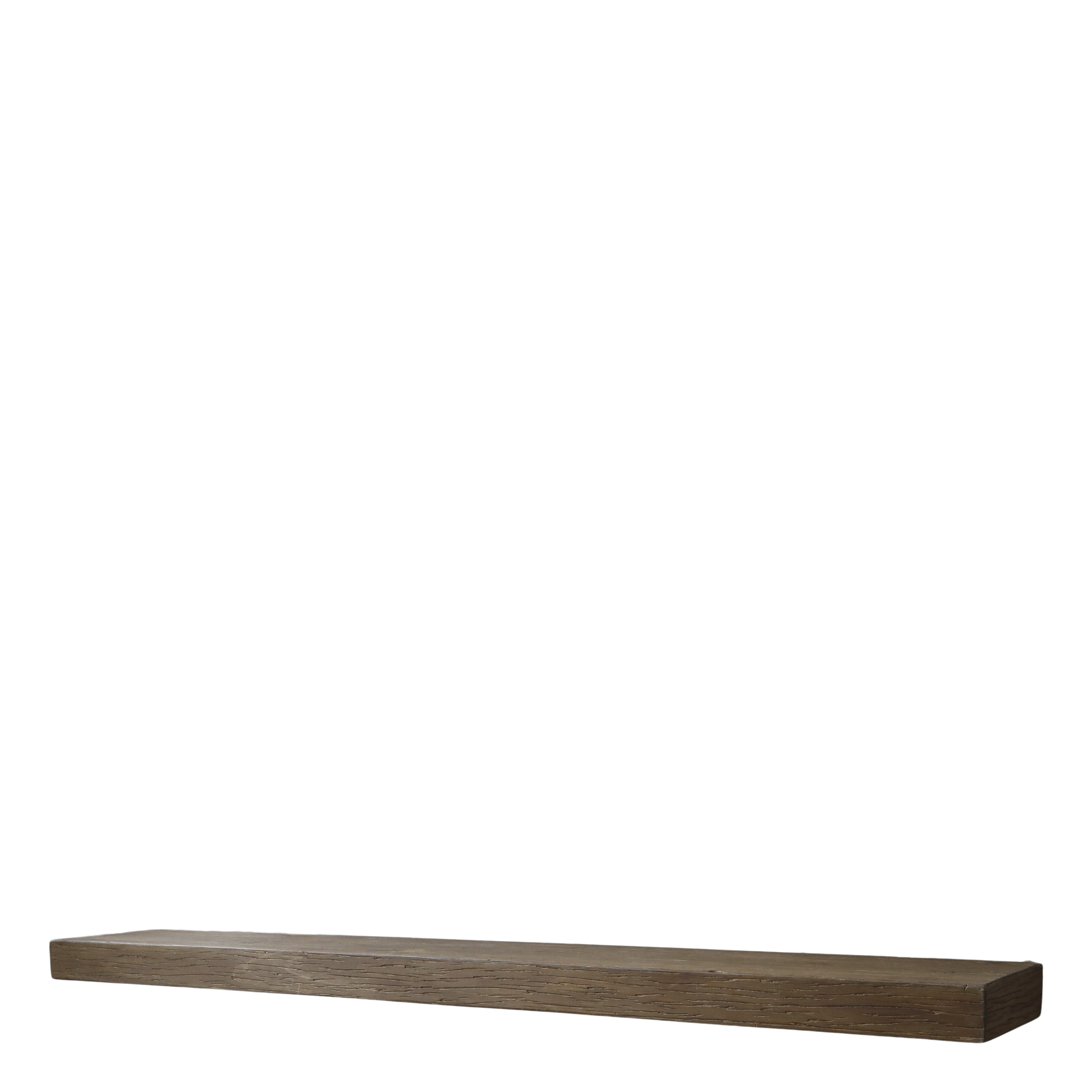 Regalbrett aus Holz 120 cm lang, 5 cm hoch, natur