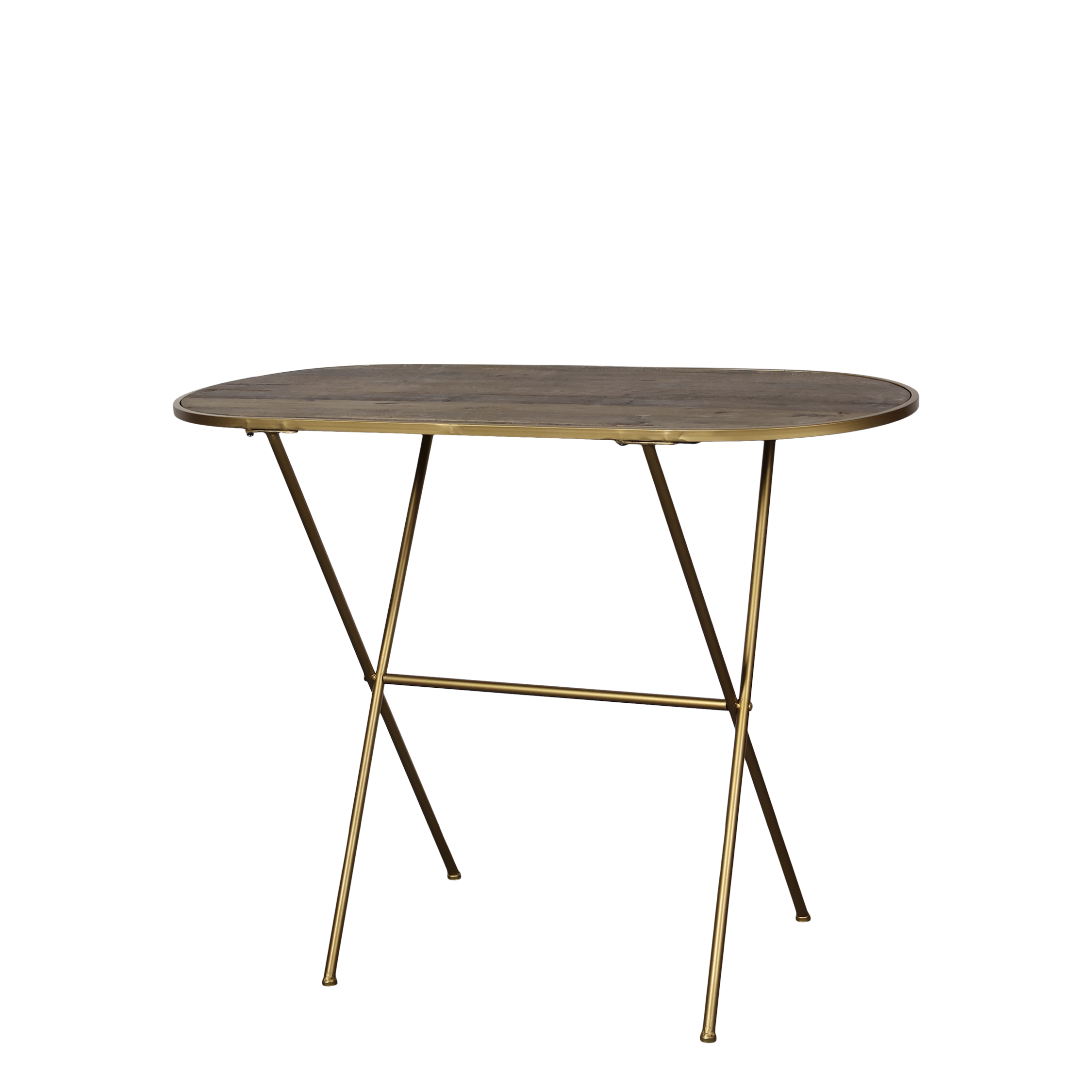 Hallway table H78.5/L46/W104 cm antique brass