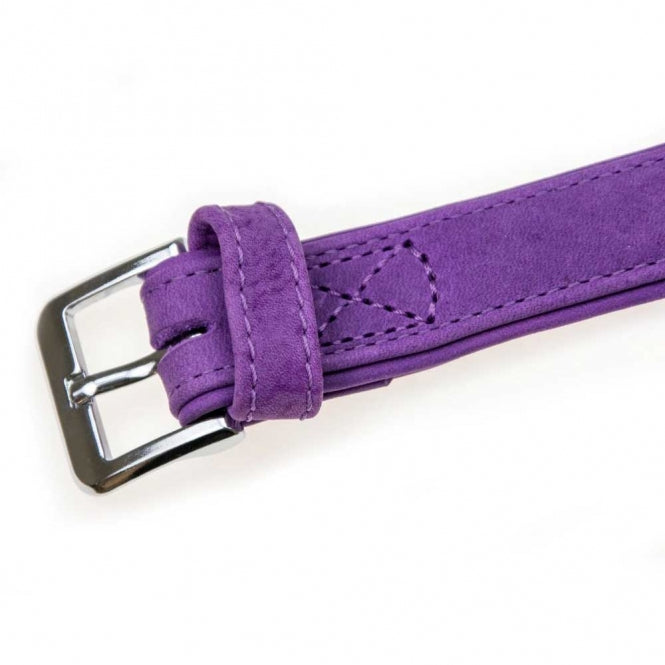 Karlie Halsband Buffalo aus Kalbsleder - Lila