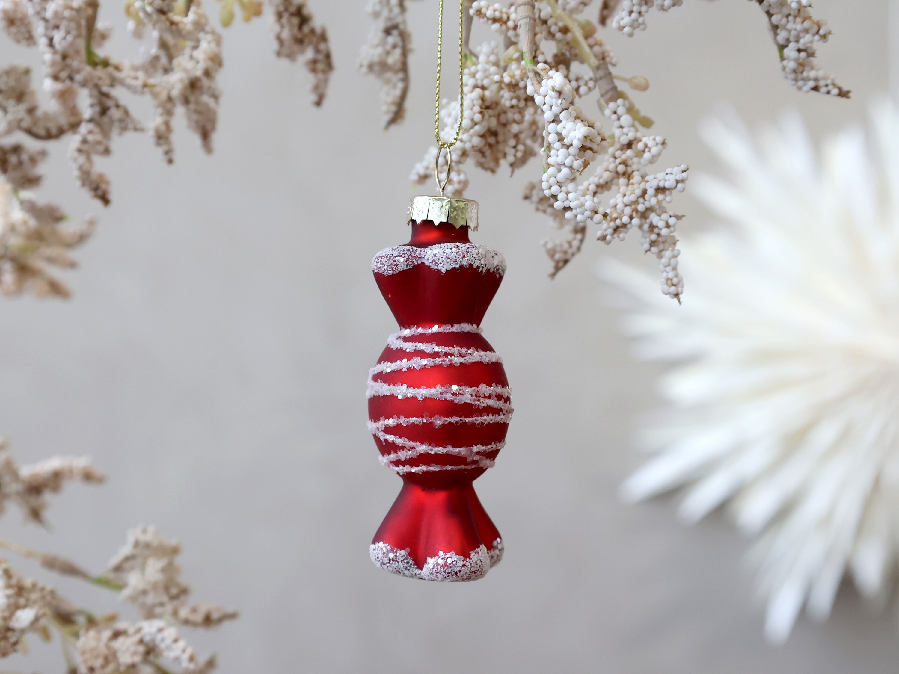 Ostereier zum Aufhängen – Karamell, Glas, Antique Cherry