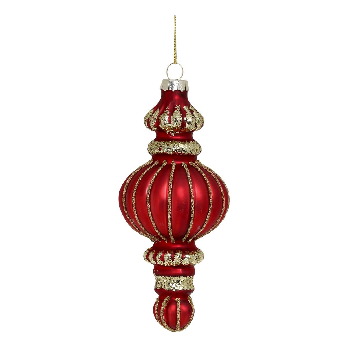 Glas Ornament antique cherry – 15,5 cm hoch