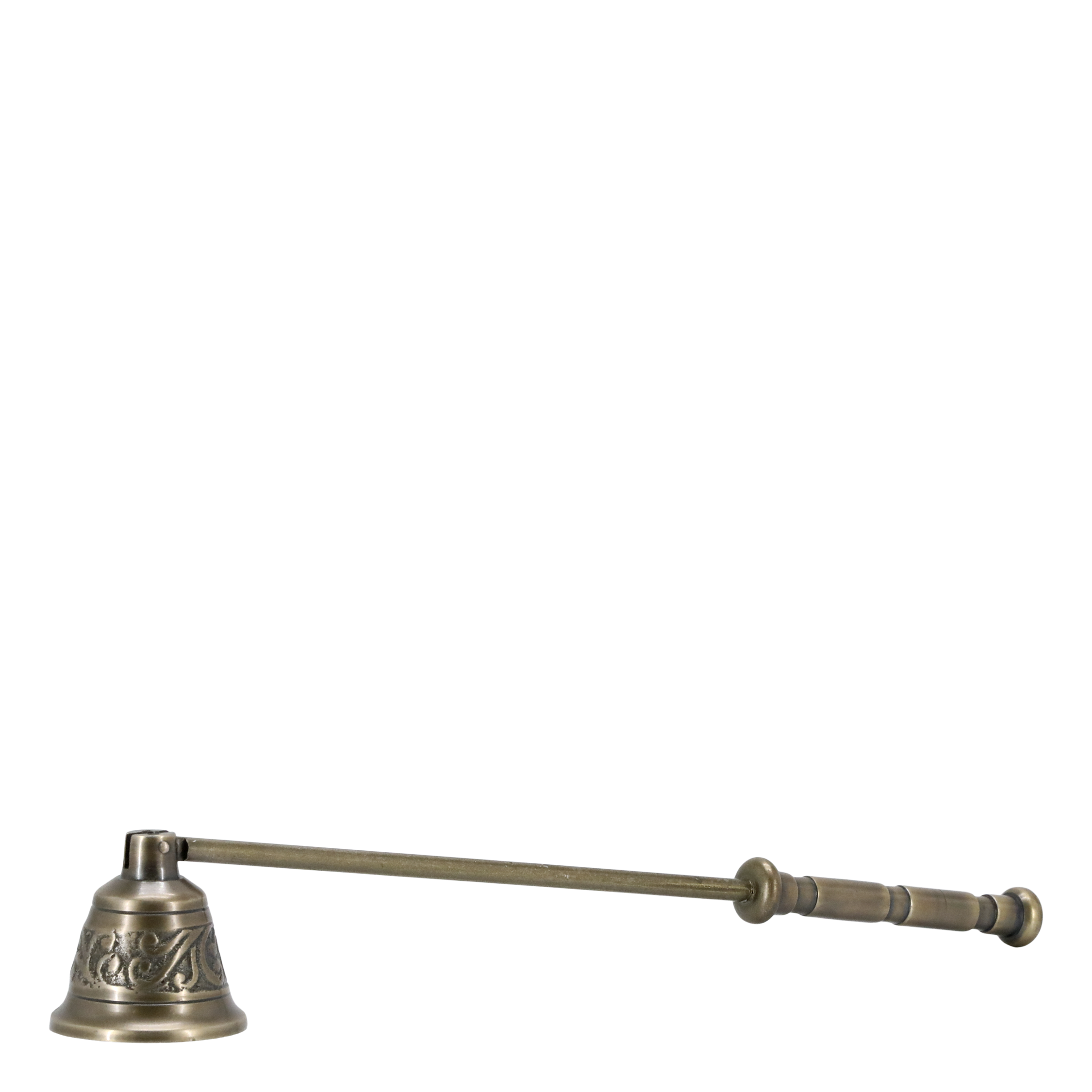 Servietten-Löschhütchen aus Aluminium, Antik-Messing, 22 cm