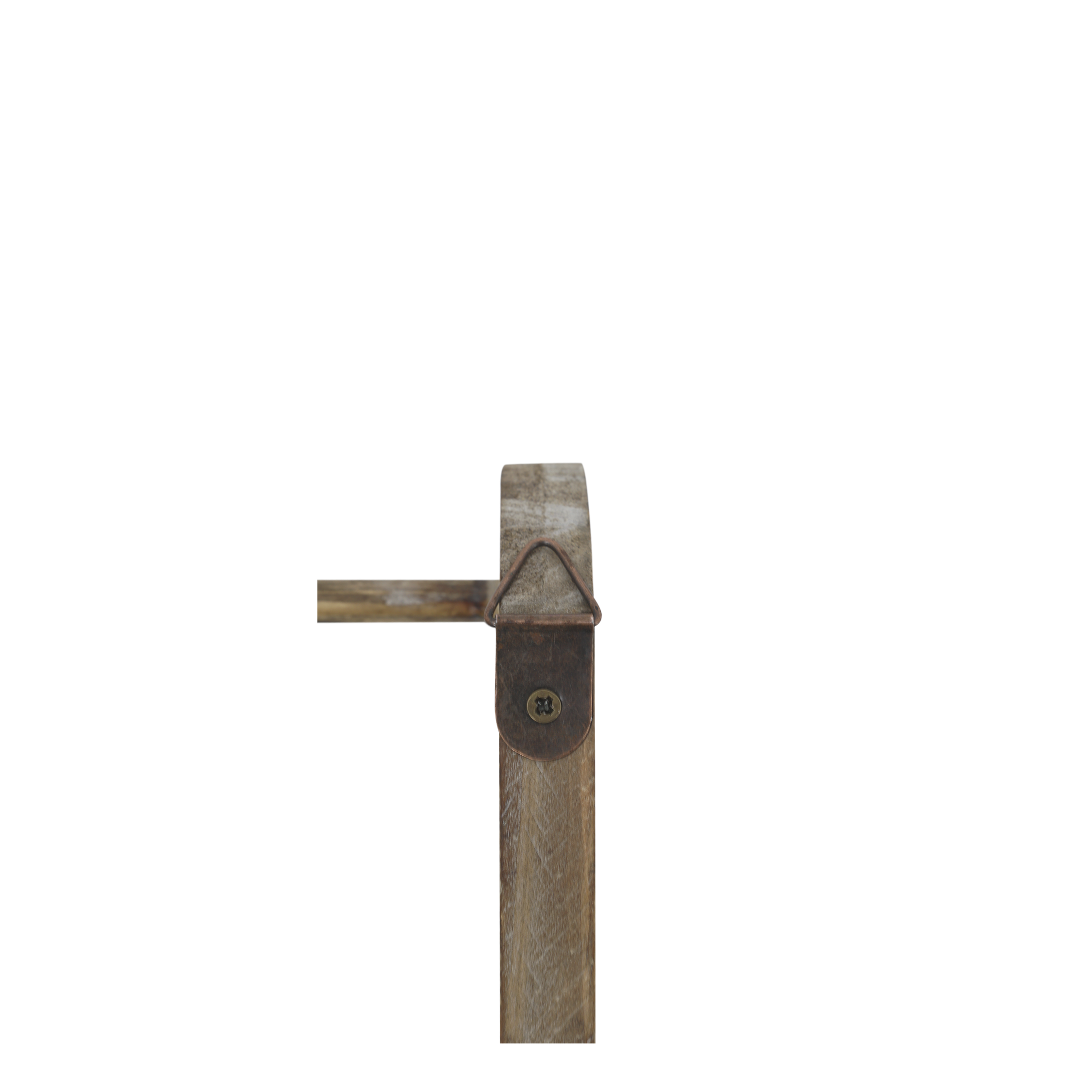 Vintage Schlitten aus Kiefernholz, 91 cm hoch