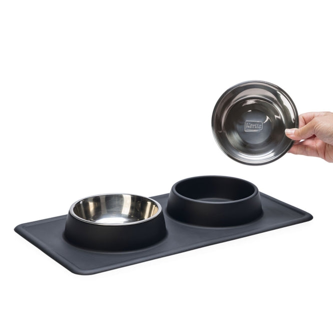 Karlie Diner Set Dex - Schwarz