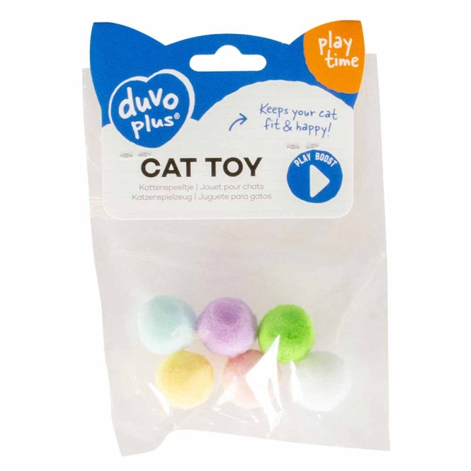 Duvoplus Cat Toy Polyball - 6 Stück