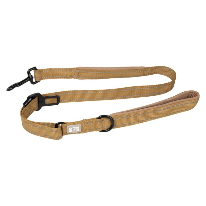 Duvoplus EXPLOR Ultimate Fit On-The-Road-Leine Fashion - honey gold - 130cm