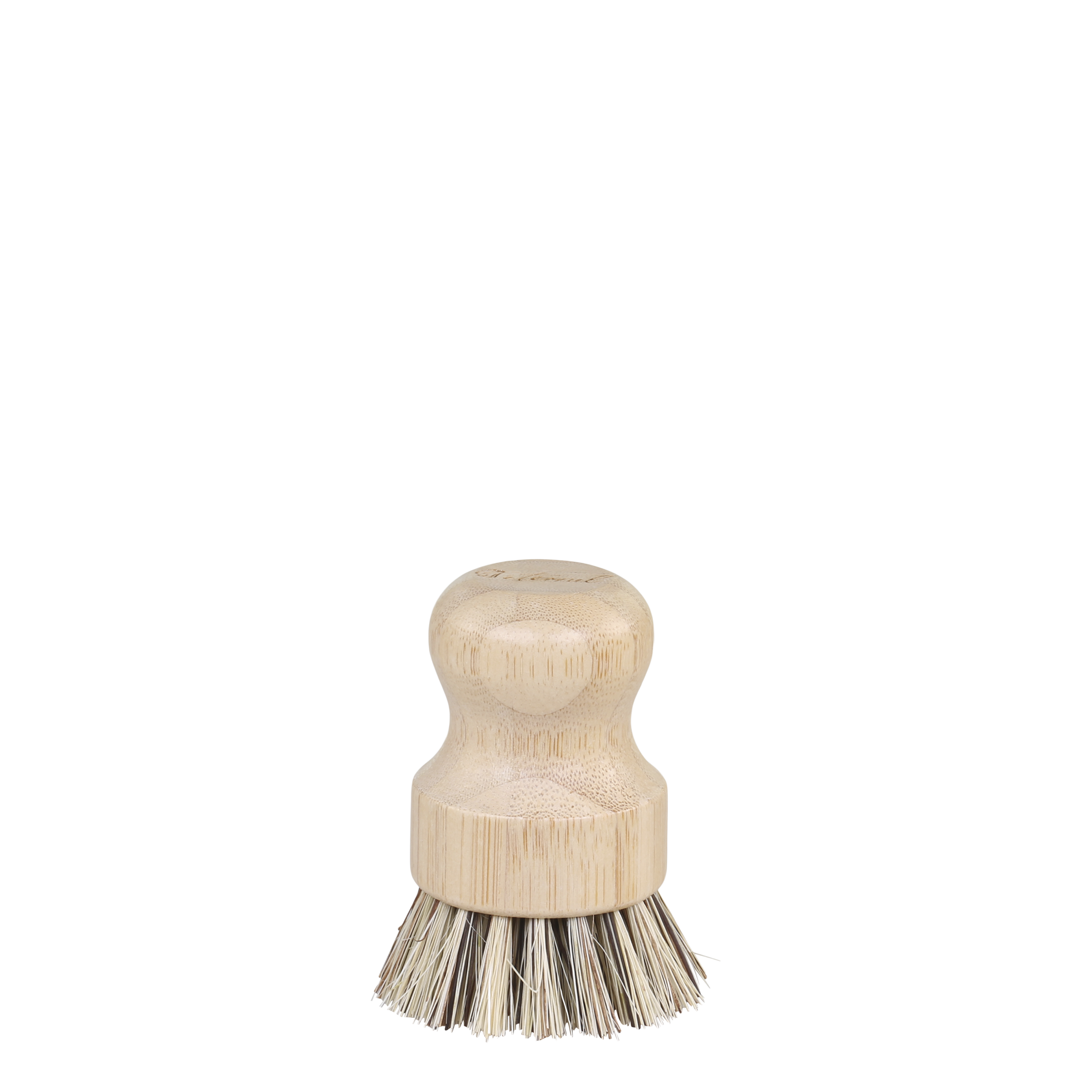 Gemüsebürste Éternel aus Bambus und Sisal, 8 cm hoch