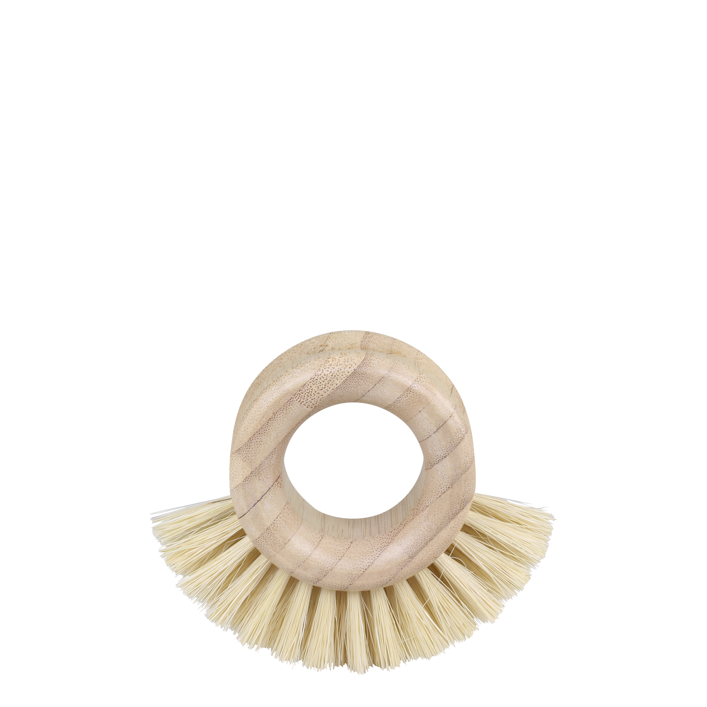 Gemüsebürste Éternel aus Bambus und Sisal, 10 cm hoch
