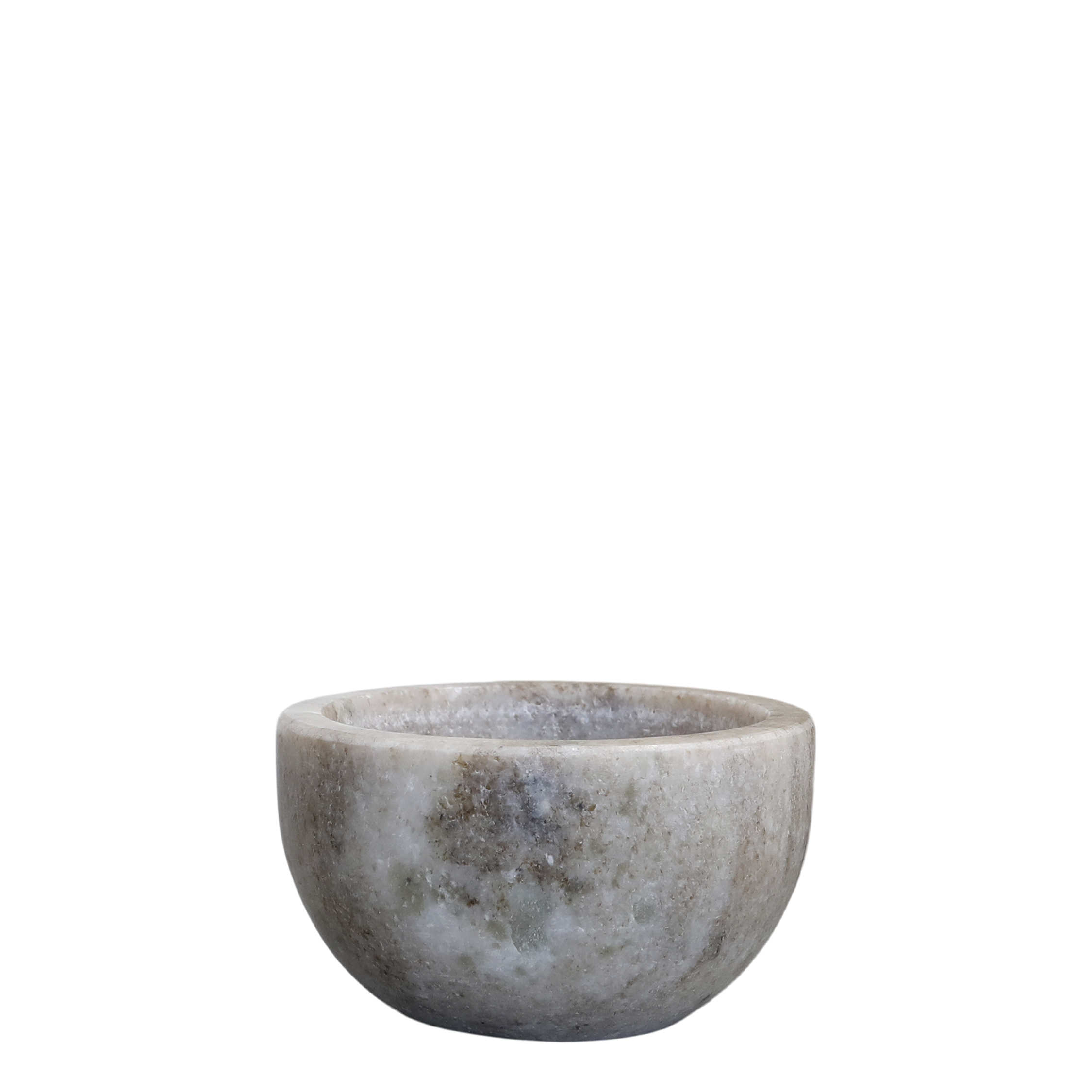 Morlaix Schüssel aus Marmor, 7 cm Durchmesser, latte