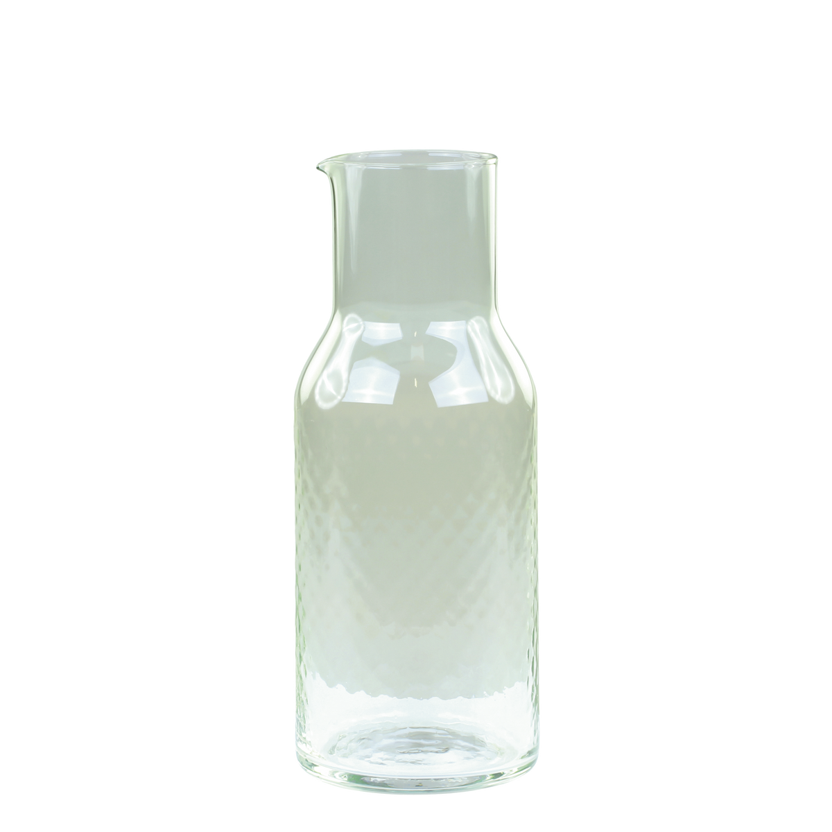 Glas Kanne Clamart 1500 ml, 24 cm hoch, antique verte