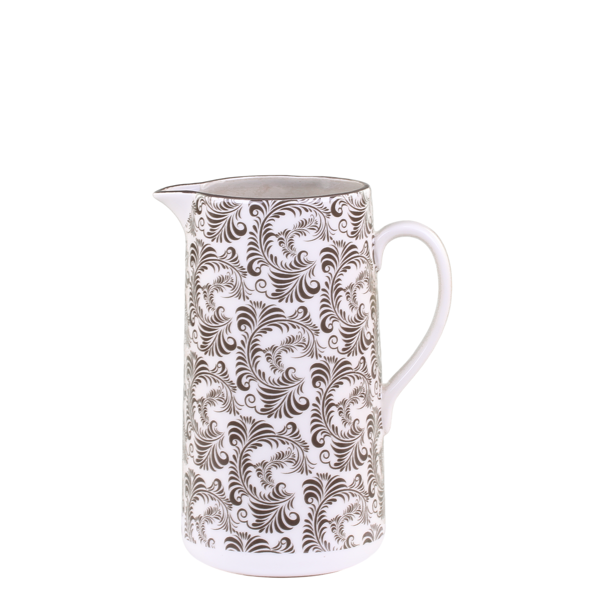 Arés Kanne mit Muster, 1100 ml, Mokka