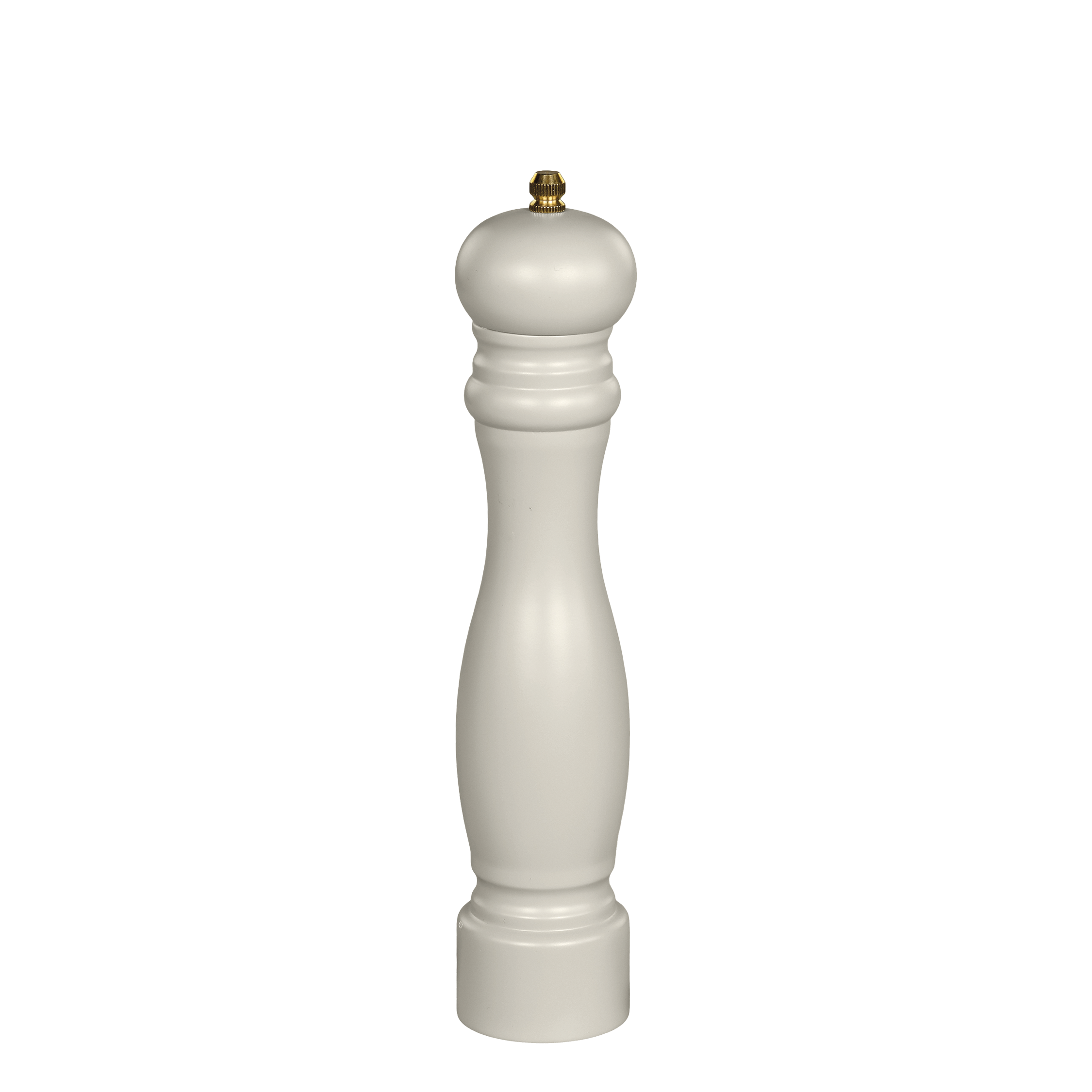 Salz- und Pfeffermühle aus Gummibaum, 26 cm hoch, latte