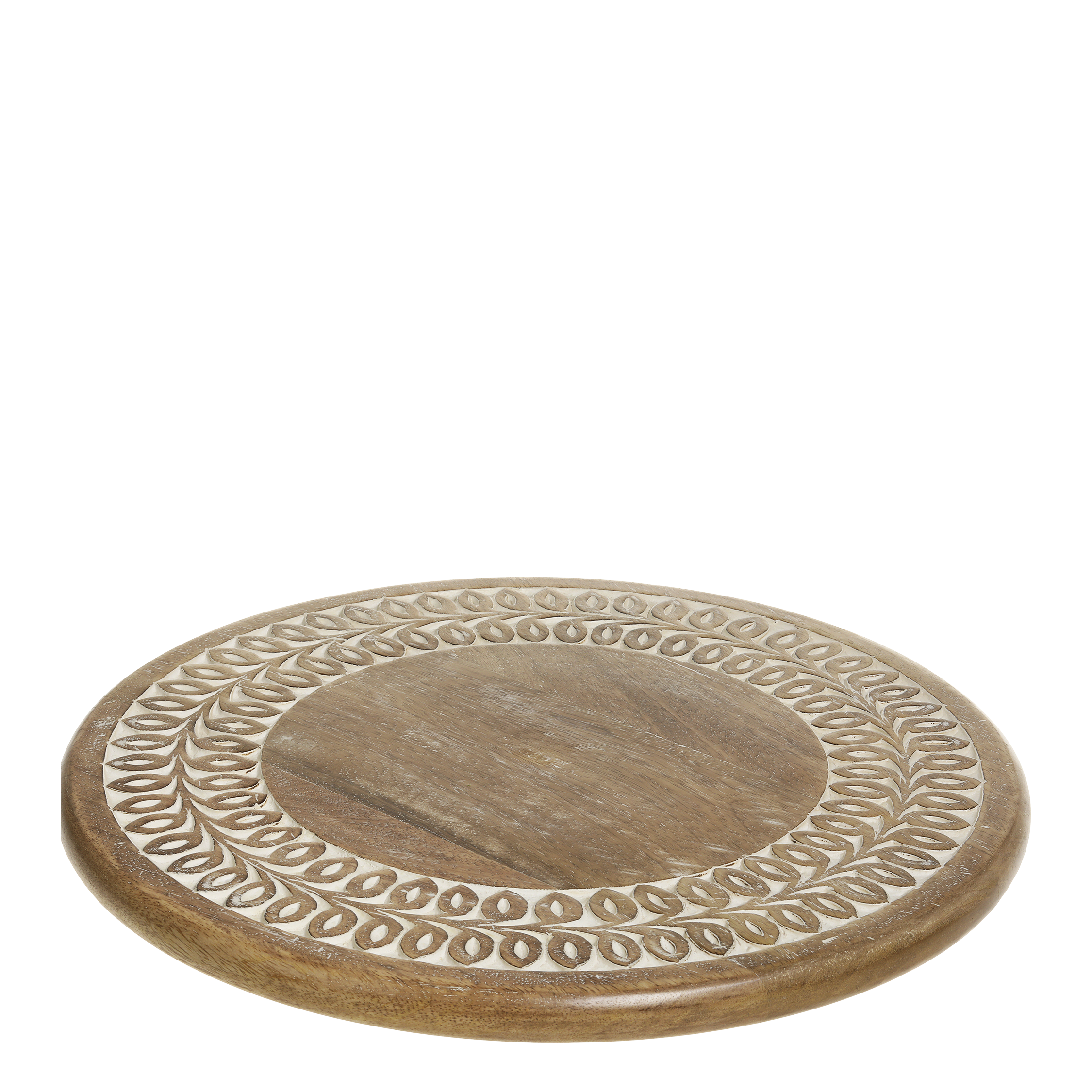 Tours Tapas dish w. swivel foot H7/D40 cm nature