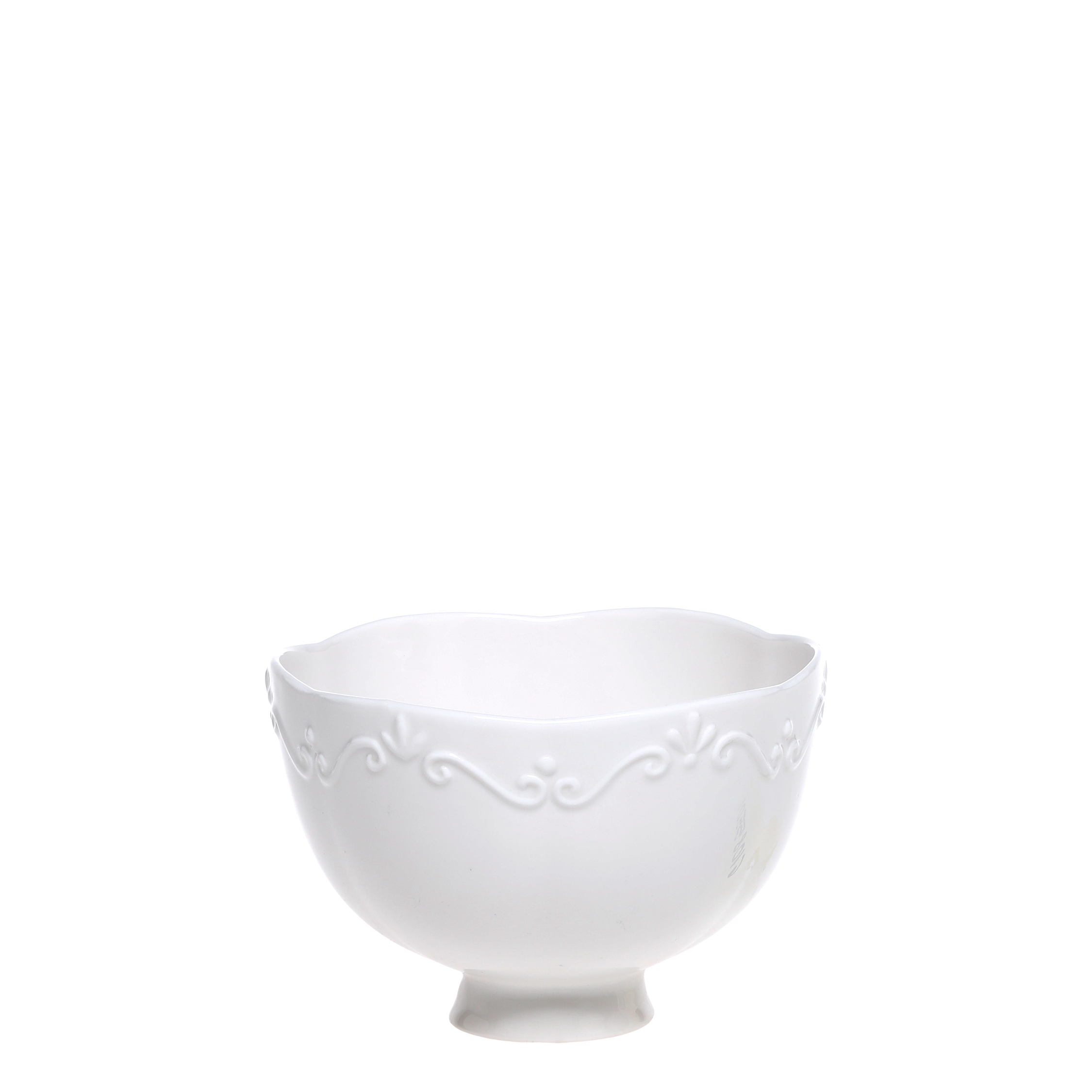 Provence Schüssel aus Porzellan, 10 cm hoch, 14 cm