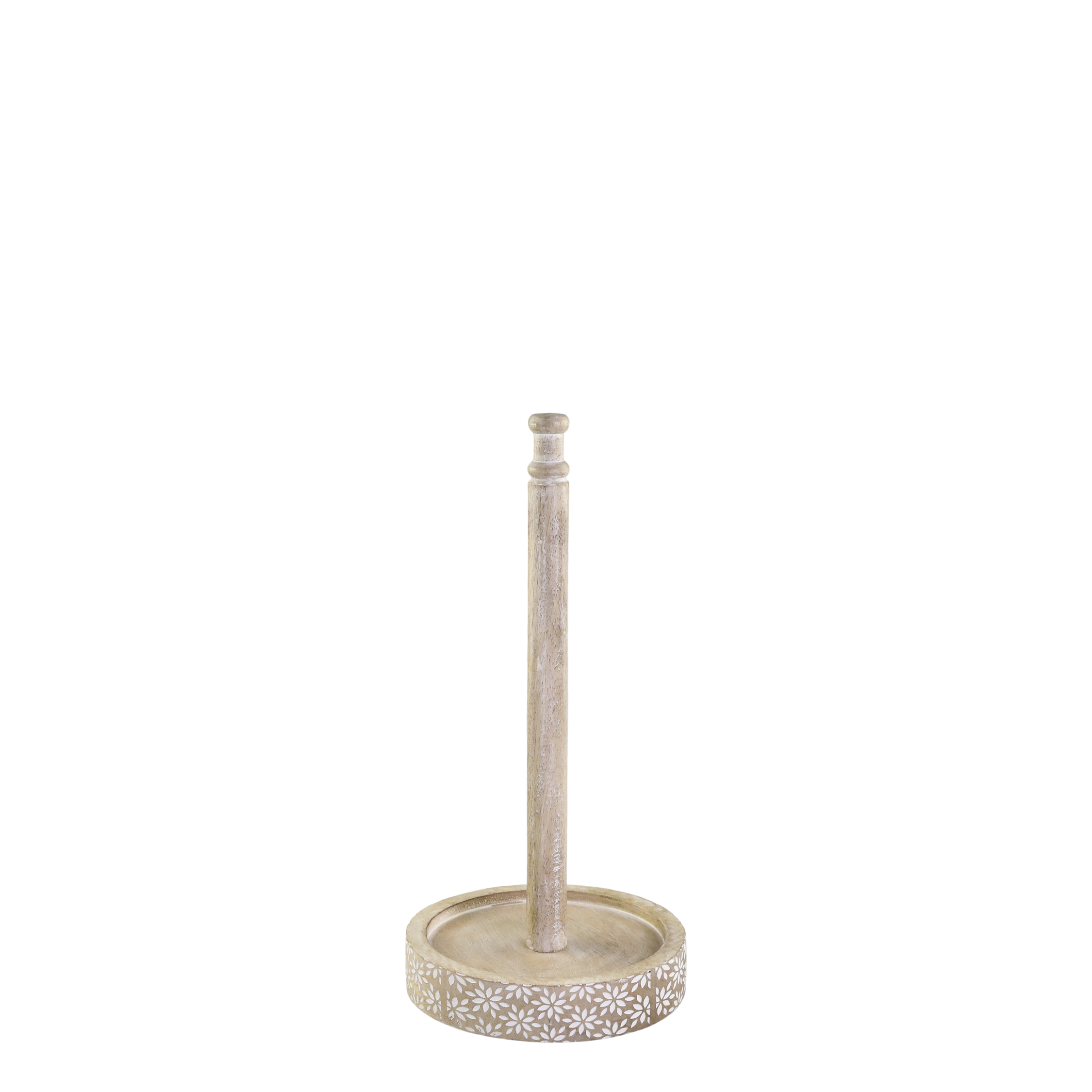 Küchenrollenhalter Tours aus Mangoholz, 36 cm hoch