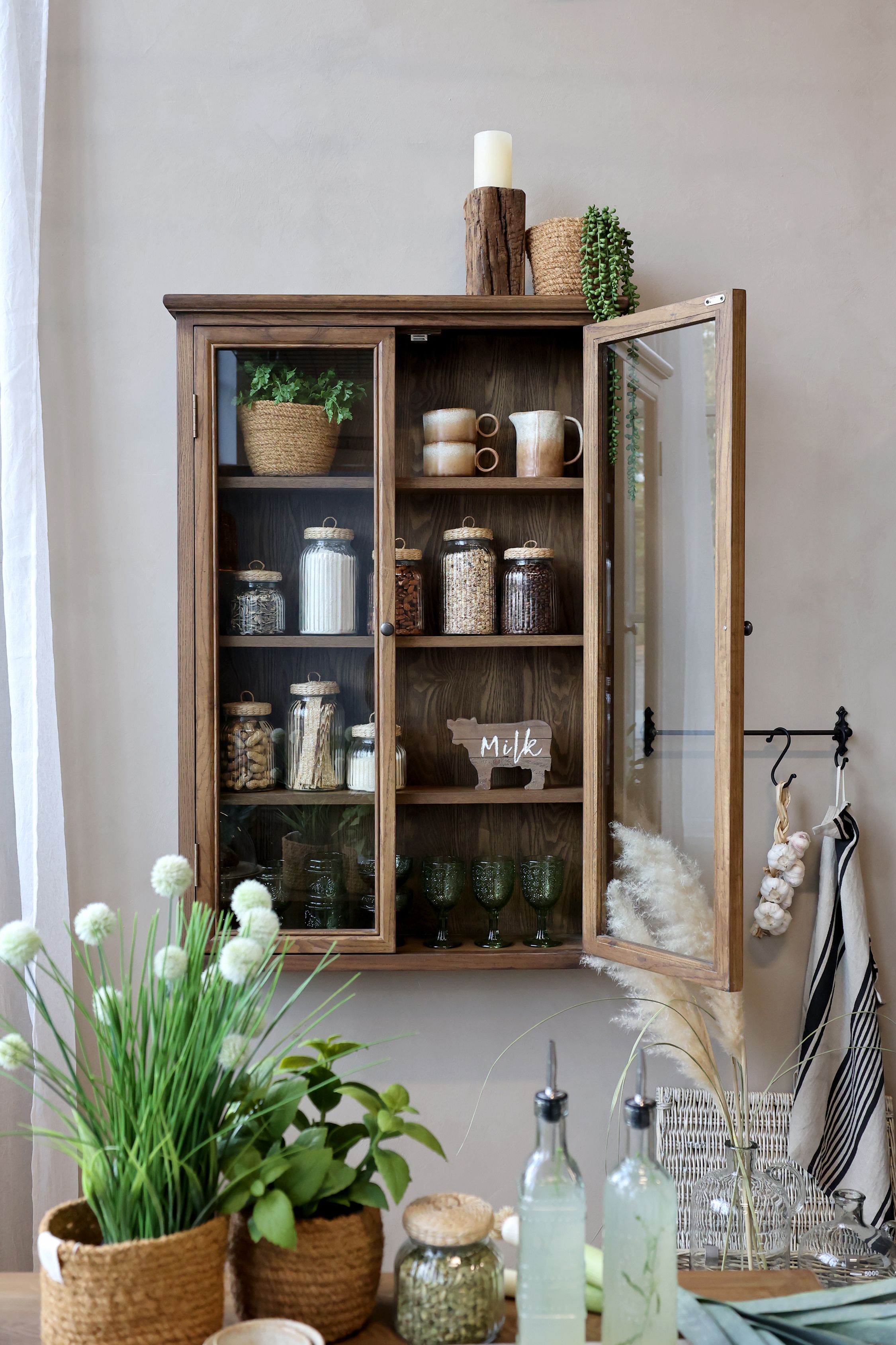 Aufbewahrungsglas mit Deckel, 20 cm hoch, 1200 ml