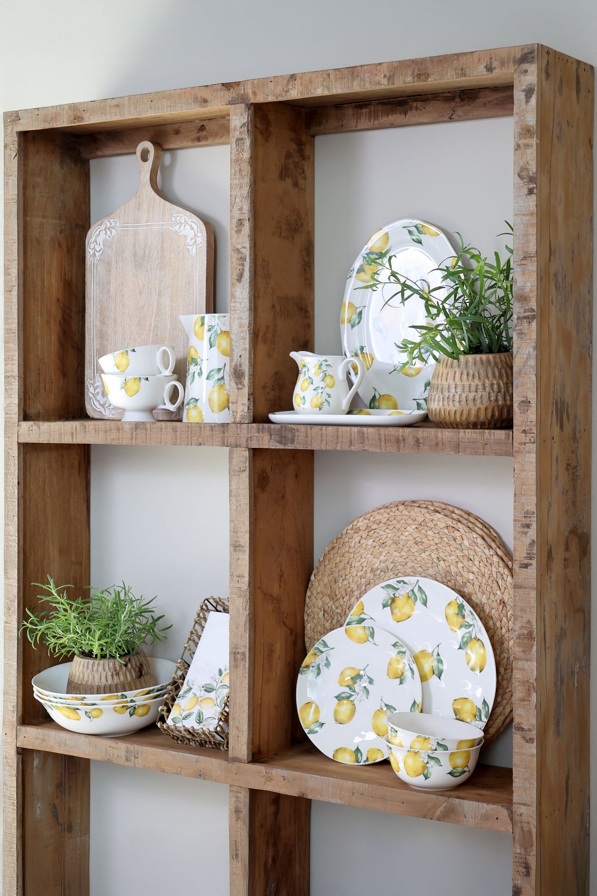 Maison Citron Tasse auf Fuß, 310 ml, creme