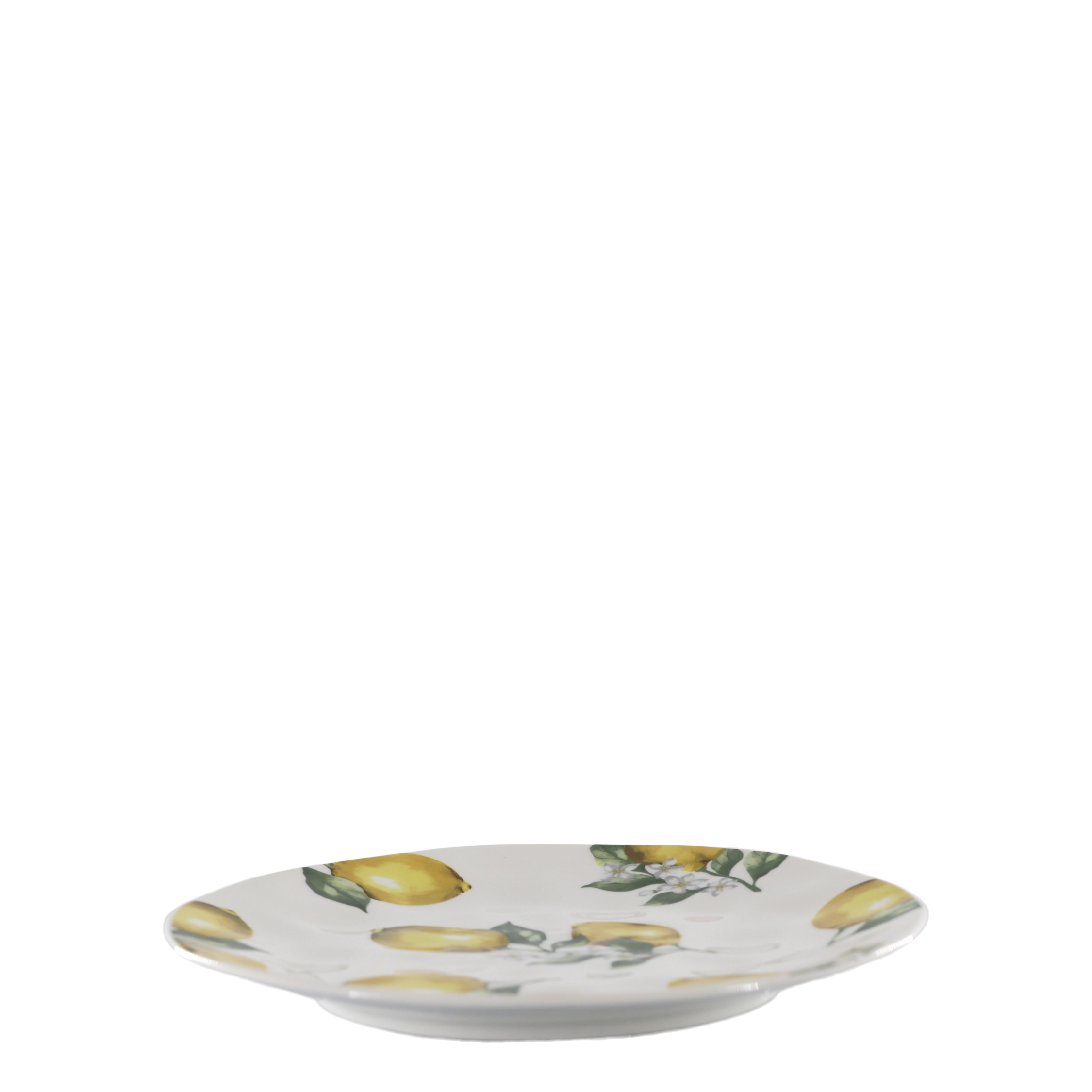 Frühstücksteller aus Porzellan, 20 cm, creme