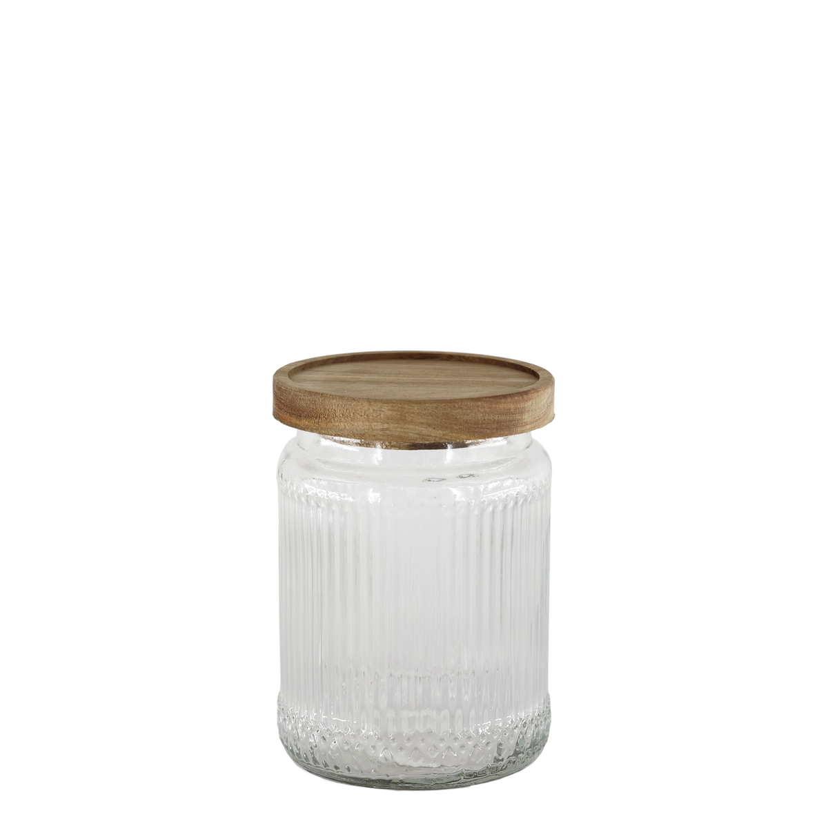 Aufbewahrungsglas mit Perlrandmuster, 700 ml