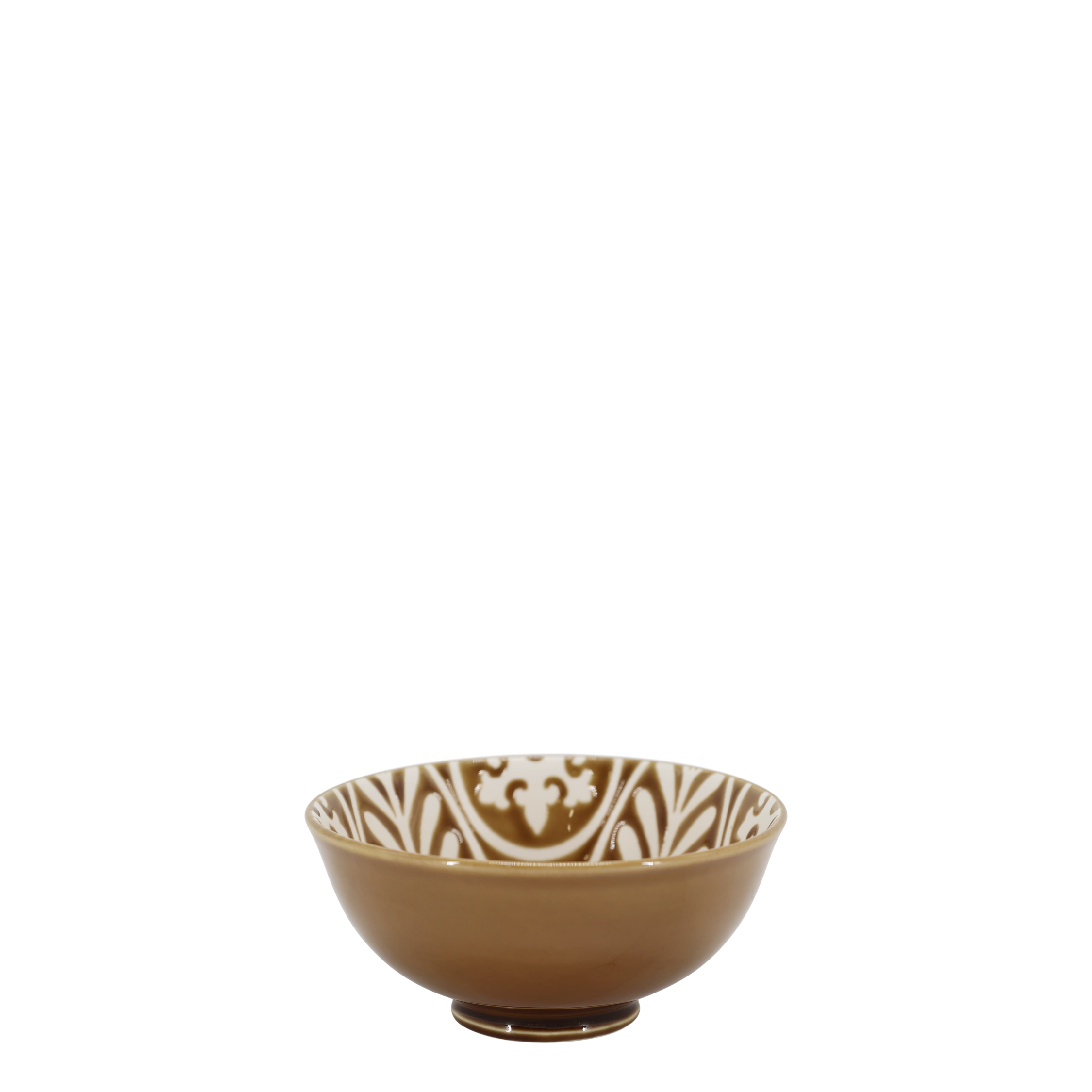 Arés Schüssel aus Porzellan, 12 cm, coffee