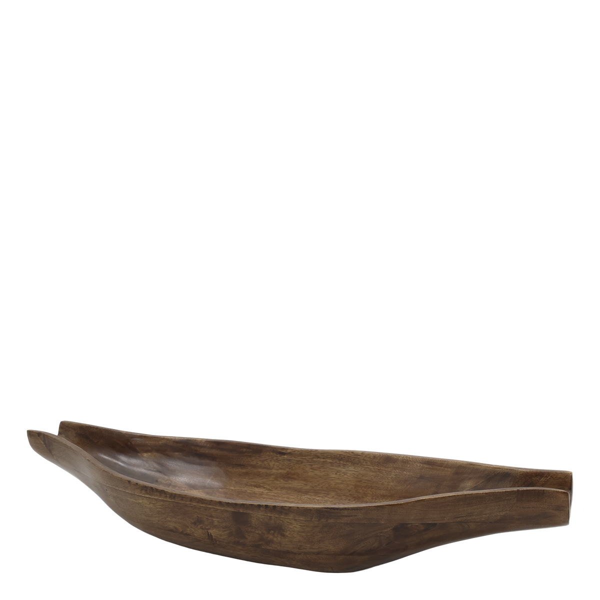 Tours Tablett aus Mangoholz, Walnuss, 60 cm lang