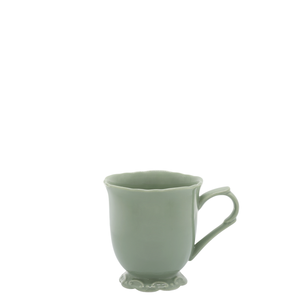 Provence Becher aus Porzellan, 30 cl, Höhe 10 cm