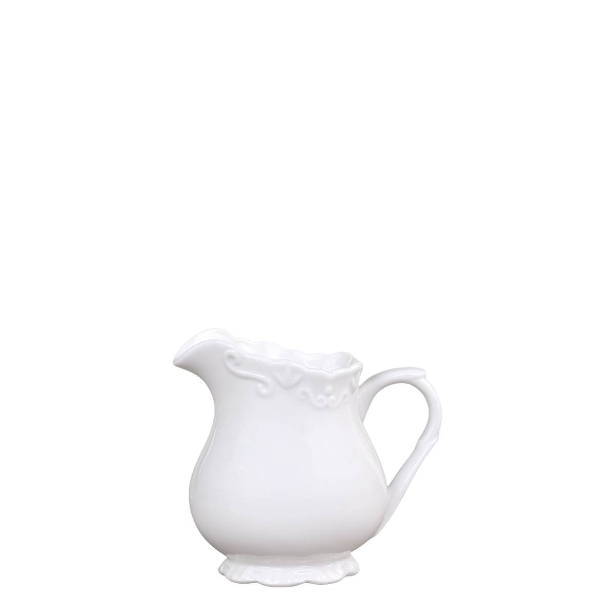 Provence Kanne aus Porzellan, 20 cl, weiß
