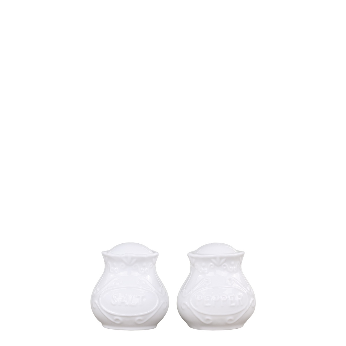 Provence Salz- und Pfefferstreuer aus Porzellan, 6 cm hoch
