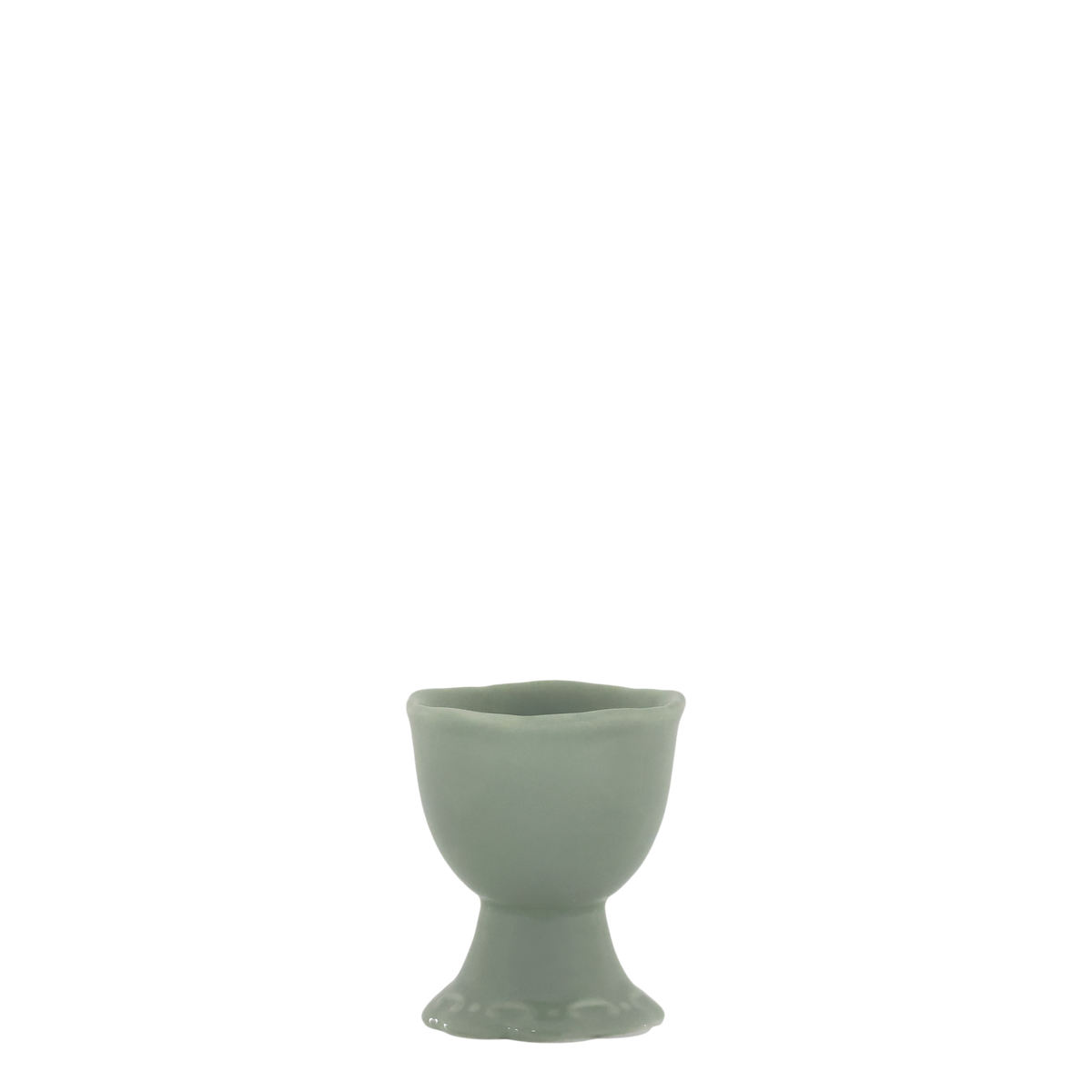 Provence Eierbecher aus Porzellan, 6 cm hoch