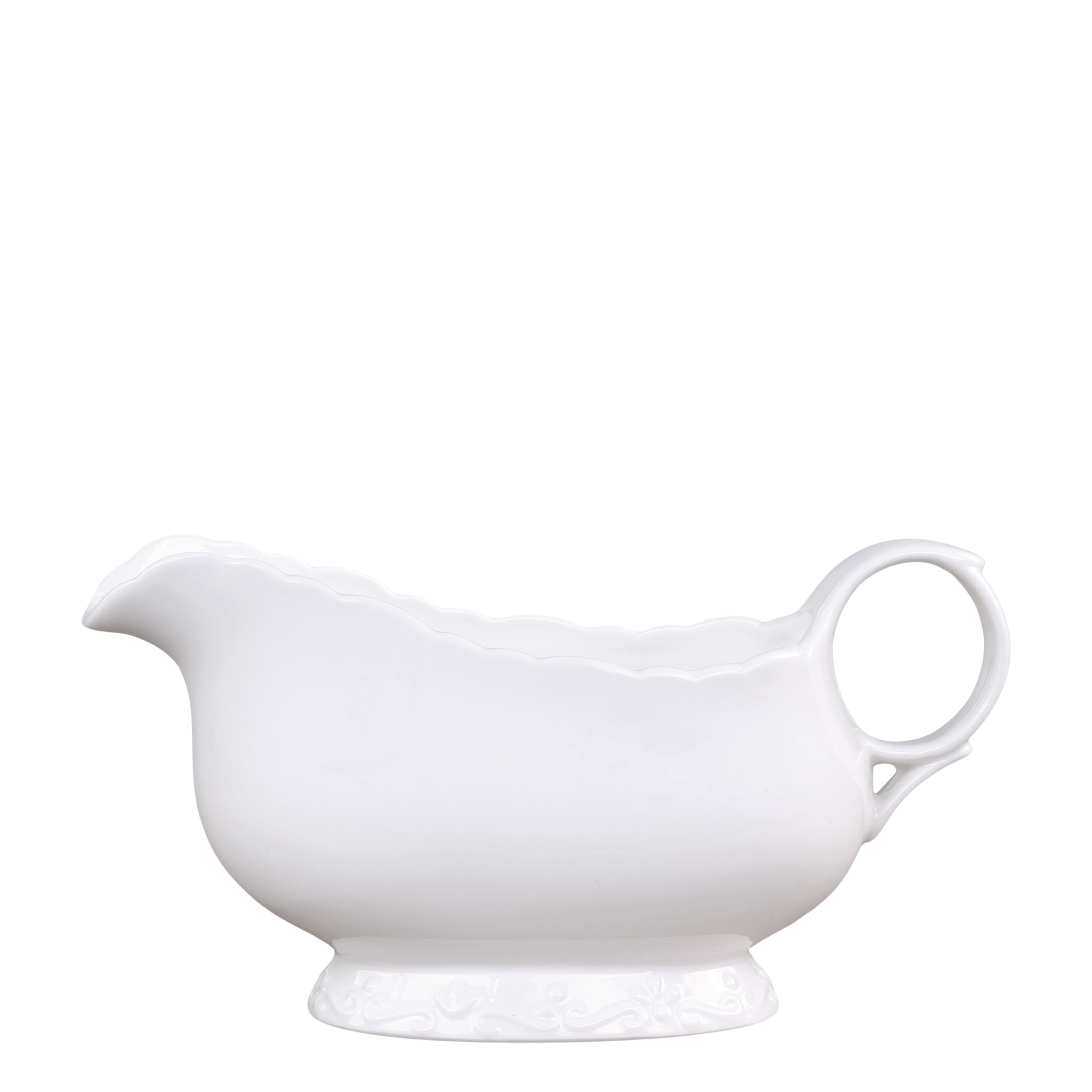 Provence Gravy Boat L19/W10 cm white