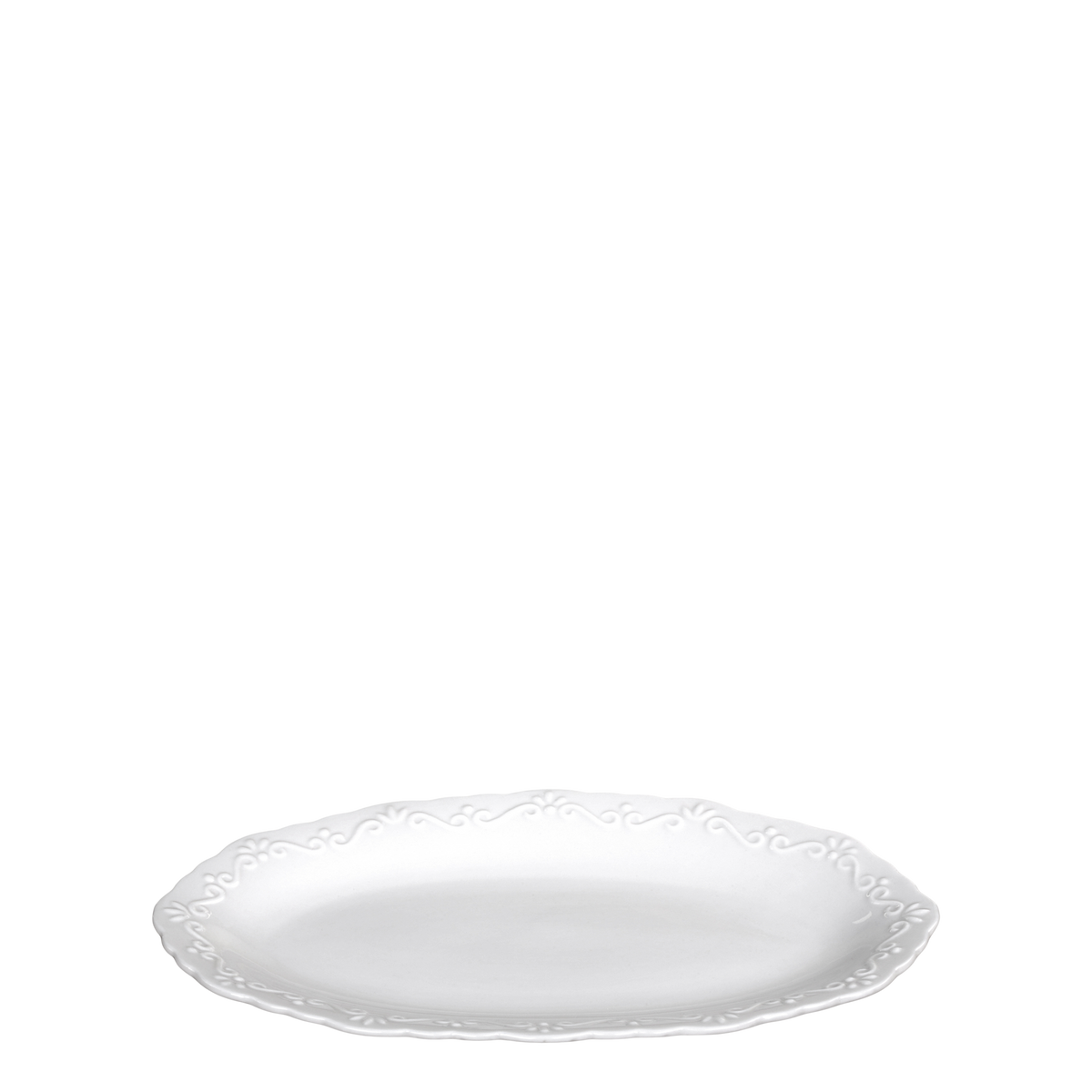 Provence Tablett oval aus Porzellan, 23 cm lang