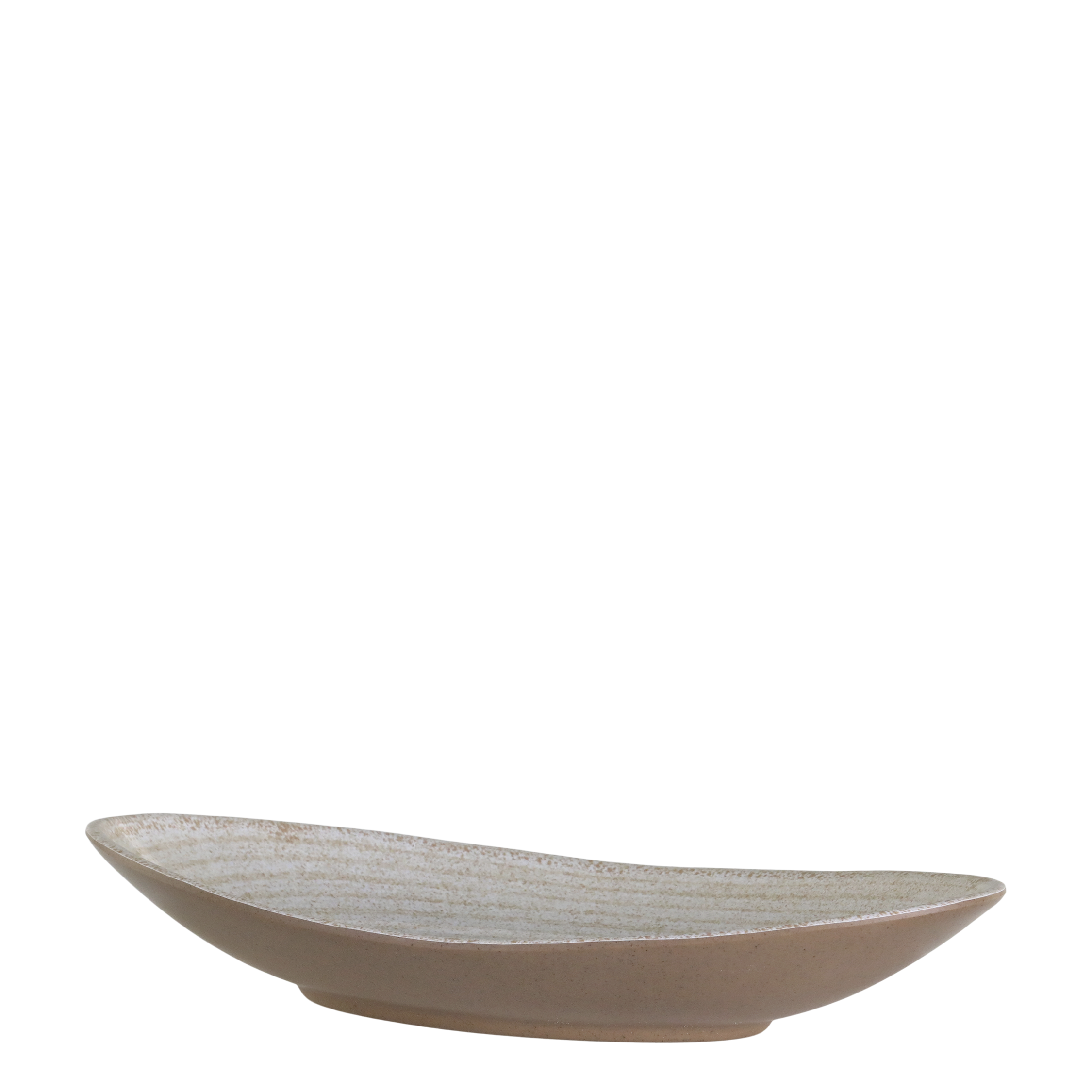 Cassis Tablett in Melamin, latte, 24,5 cm lang