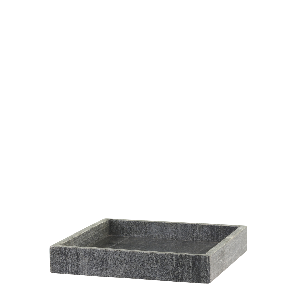 Marmor Tablett Morlaix in Kohle – 25 cm