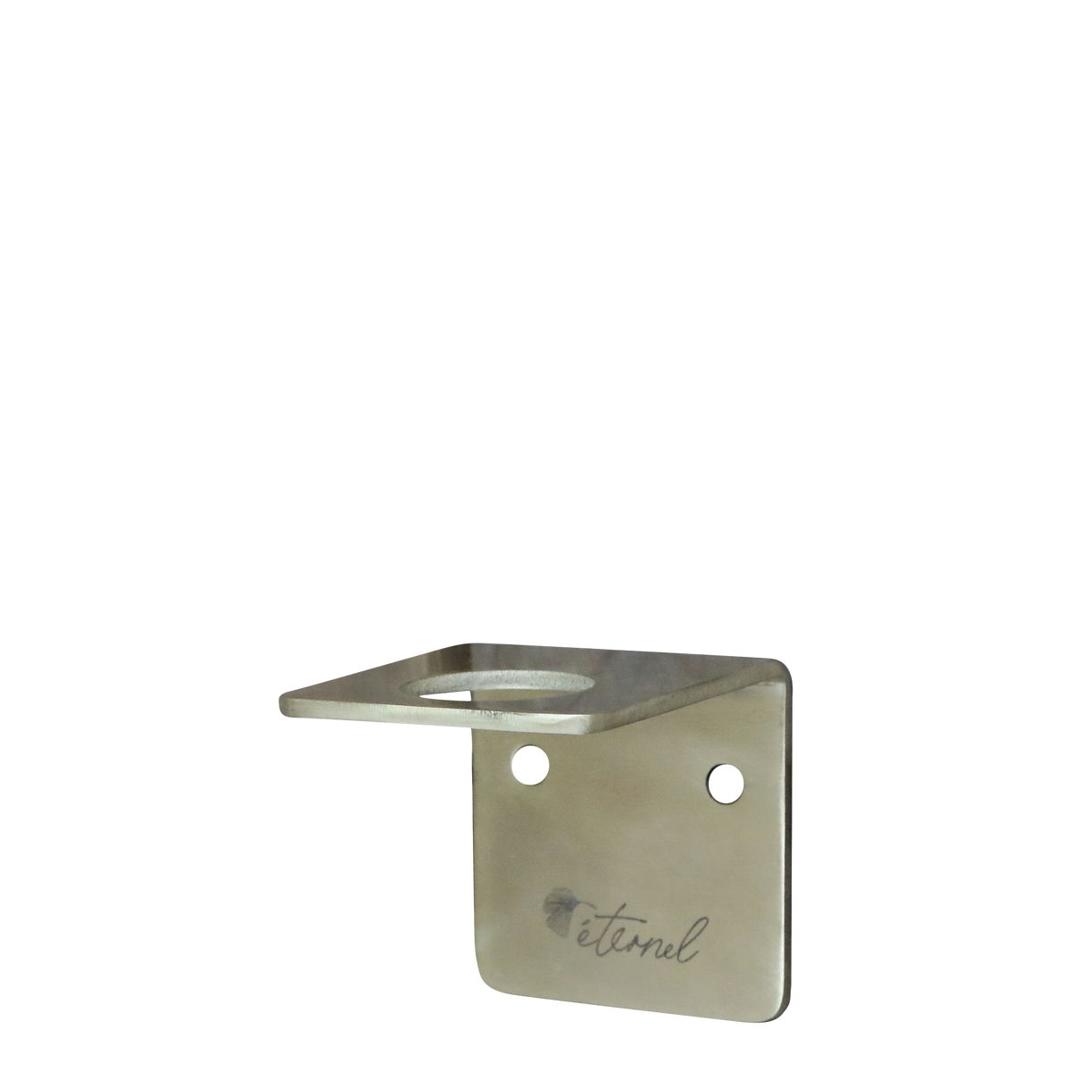 Wandregal für Dispenser, Messing, 7 cm breit