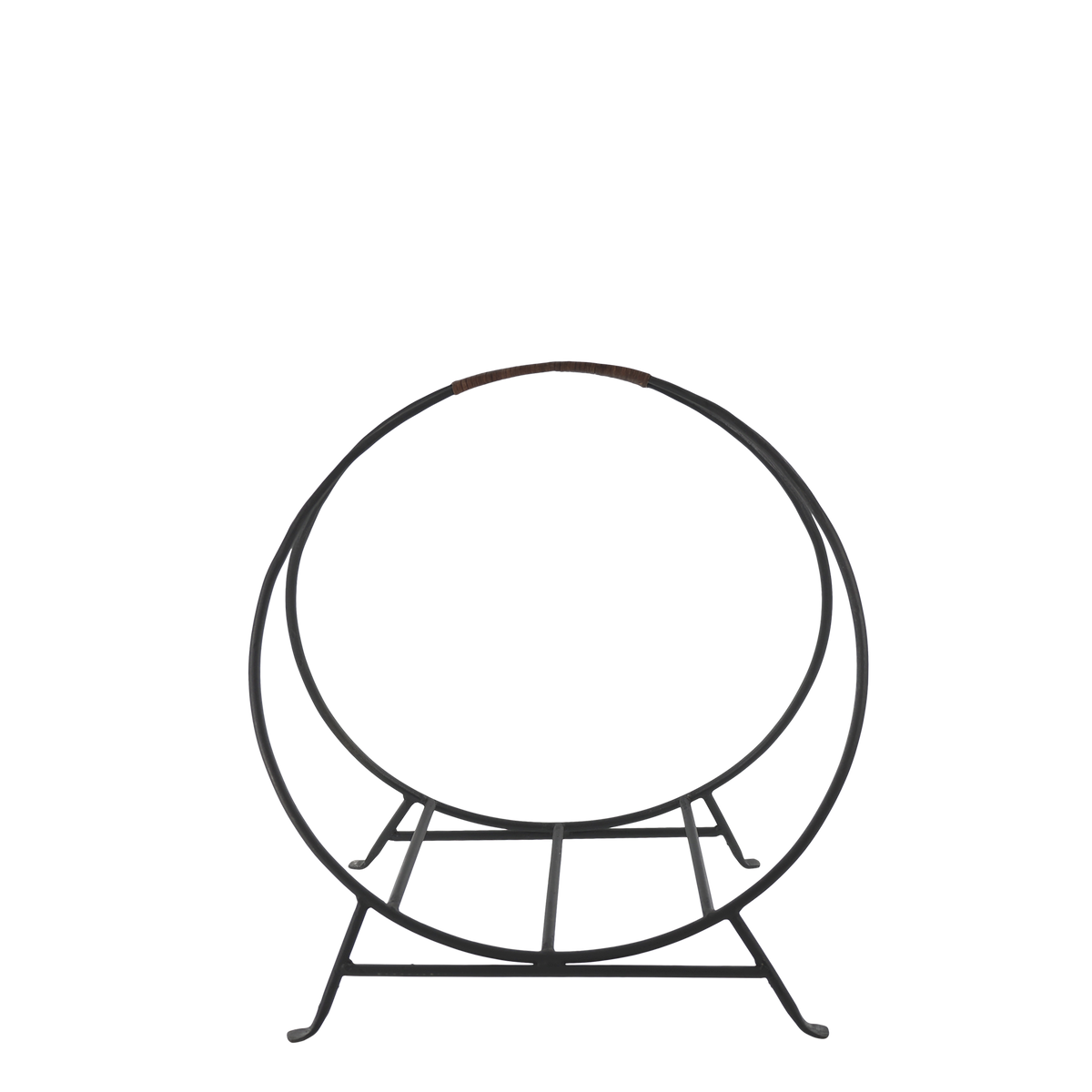 Regal aus Eisen, 50 cm hoch, anthrazit