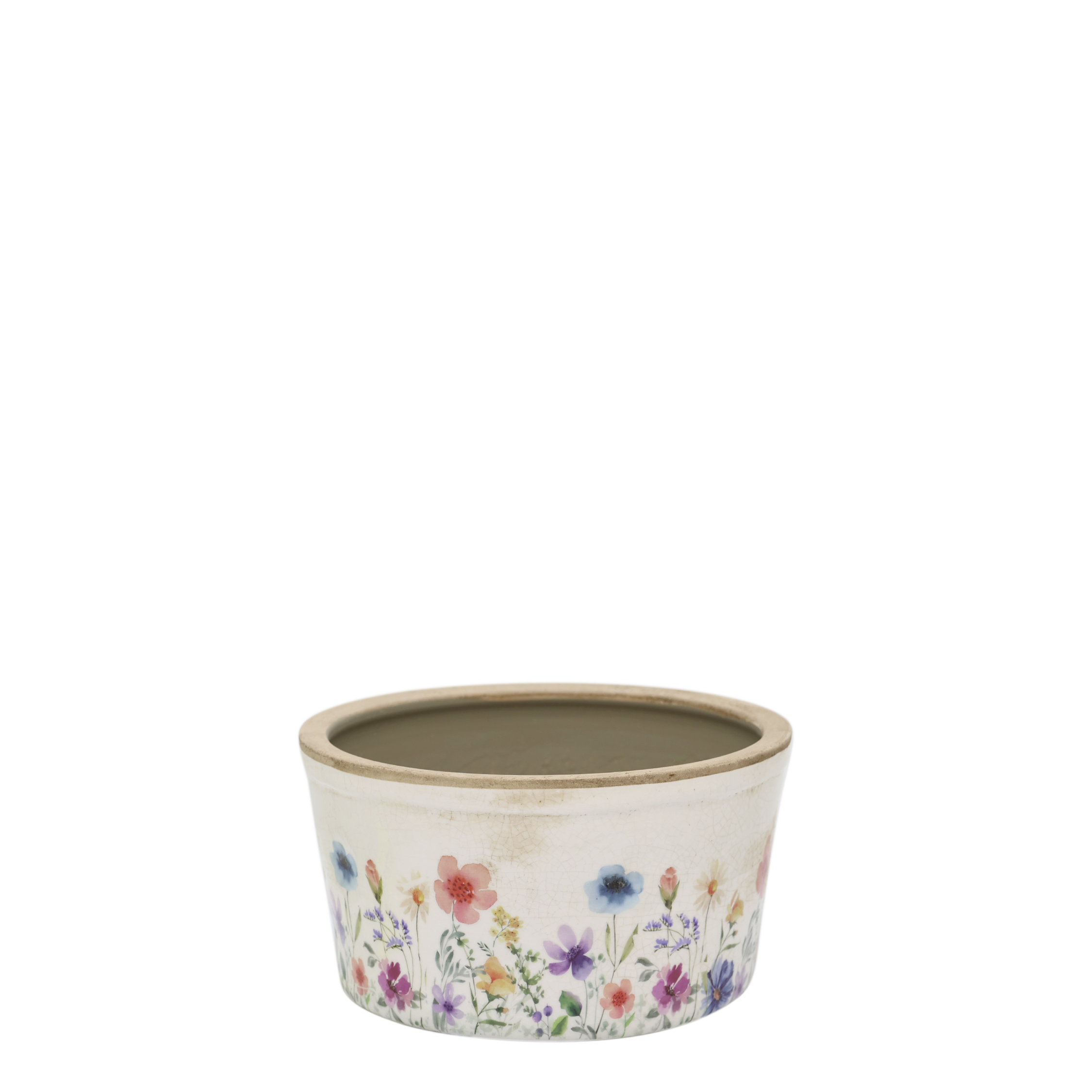 Übertopf für Blumen aus Keramik, Fleurville, 16,5 cm