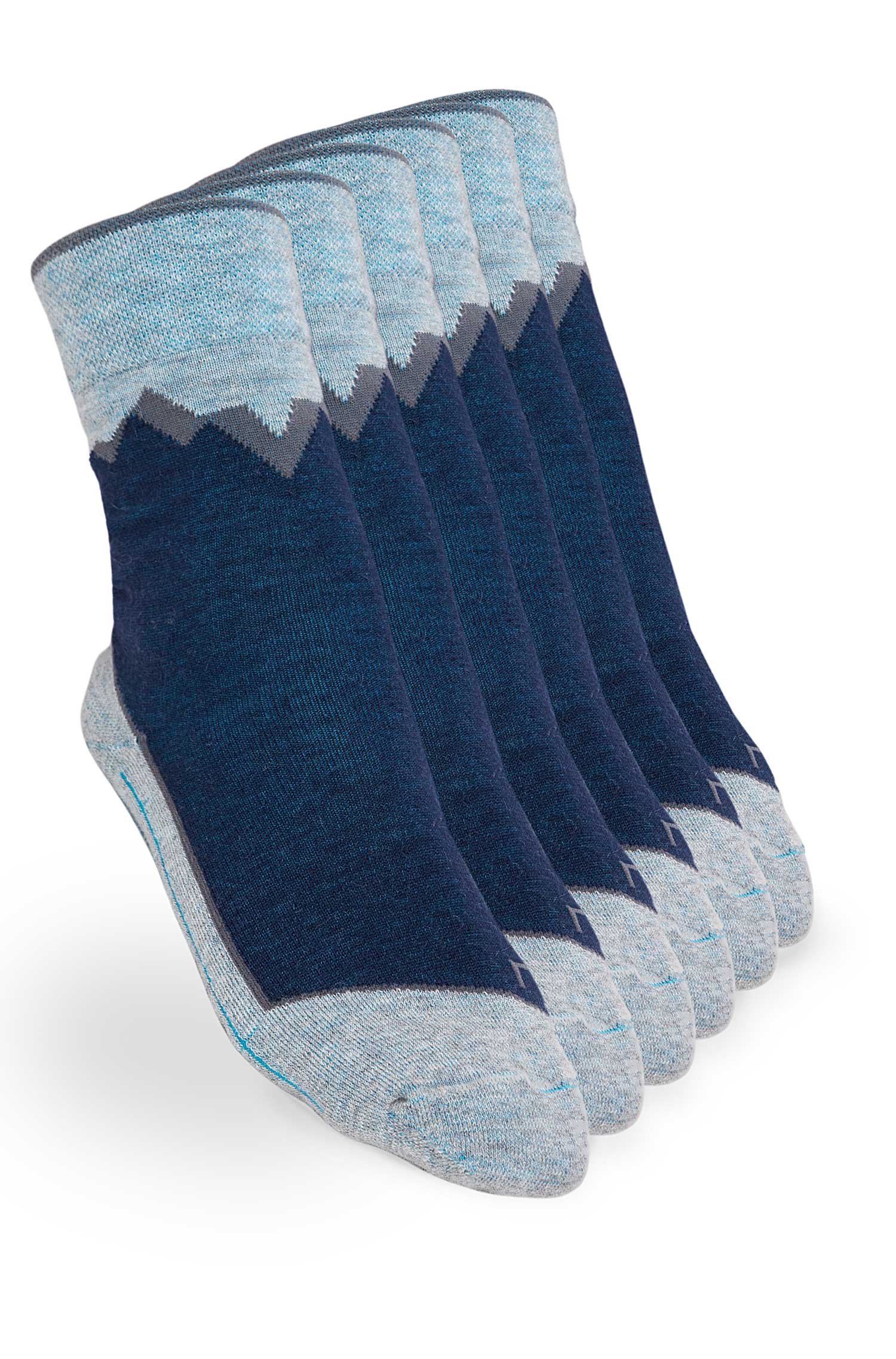 Pack de 6 CHAUSSETTES DE RANDONNÉE alpaga premium