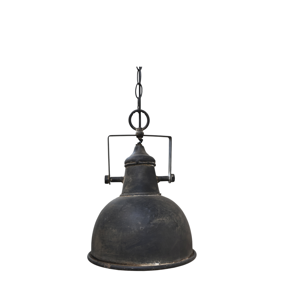 Factory Lampe antik schwarz, 26 cm hoch, E27