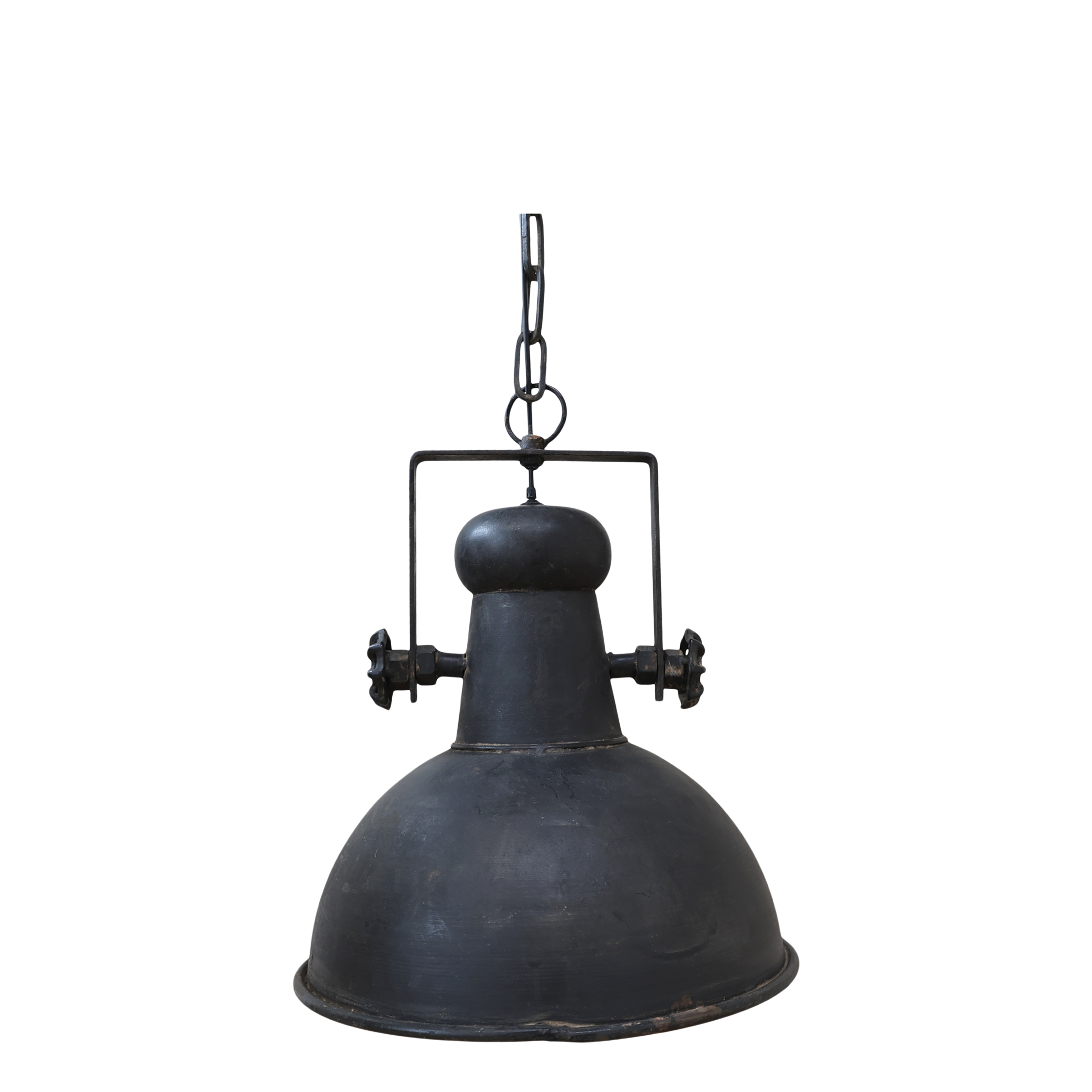 Factory Lampe antique schwarz, 40 cm hoch, E27