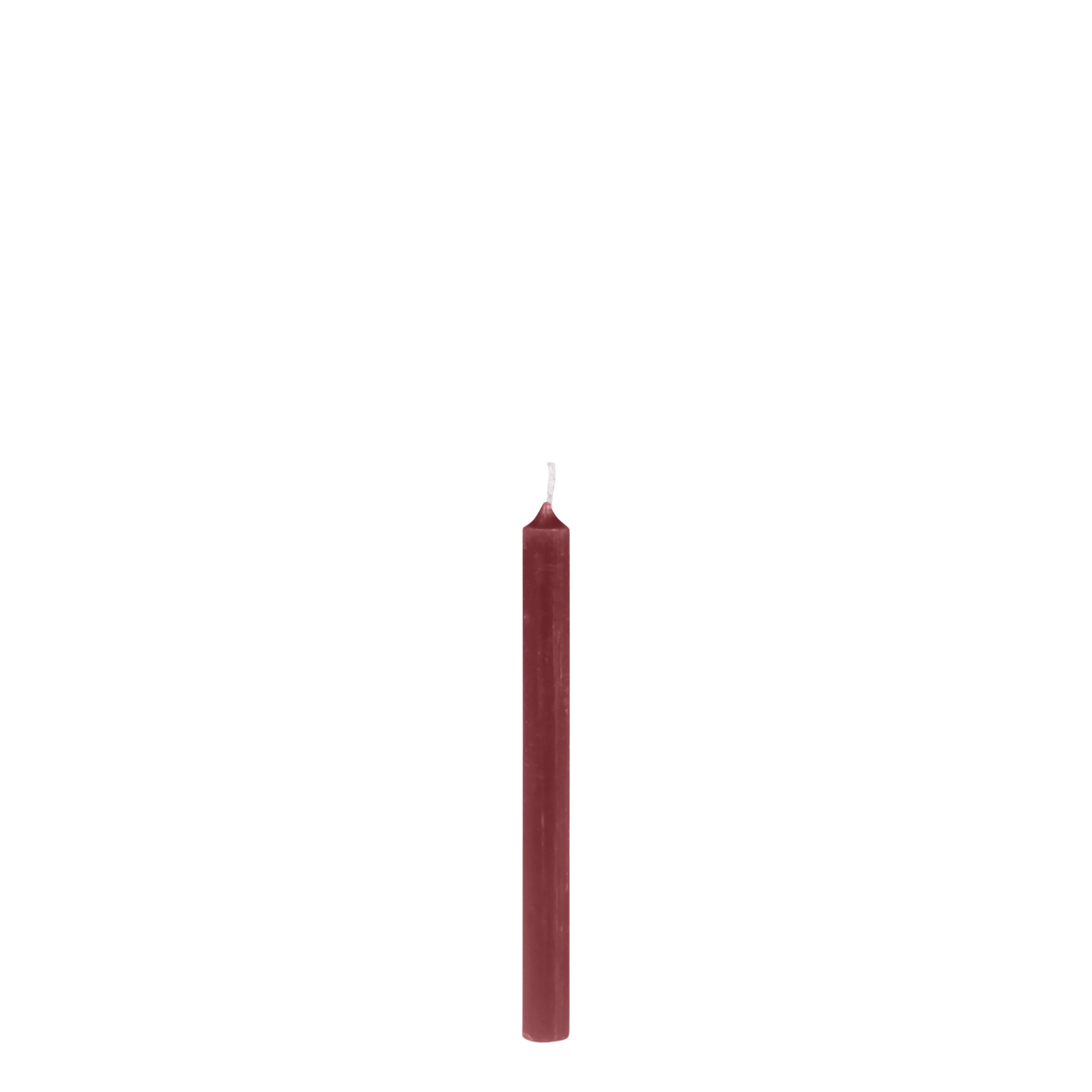 Taper Candle 2.5 h H13/D1.2 cm dark red