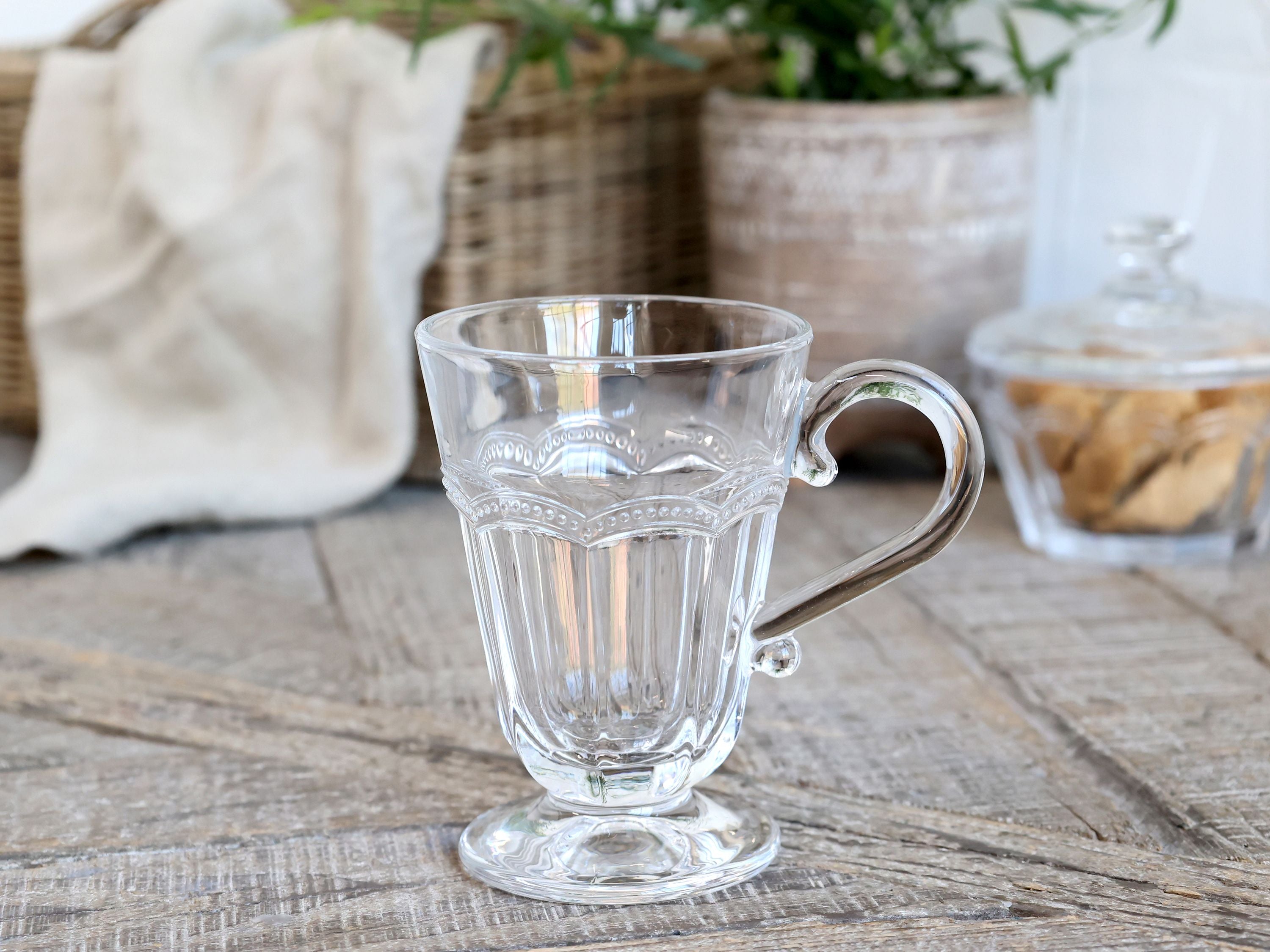 Antoinette Glasbecher mit Perlenkante, 20 cl