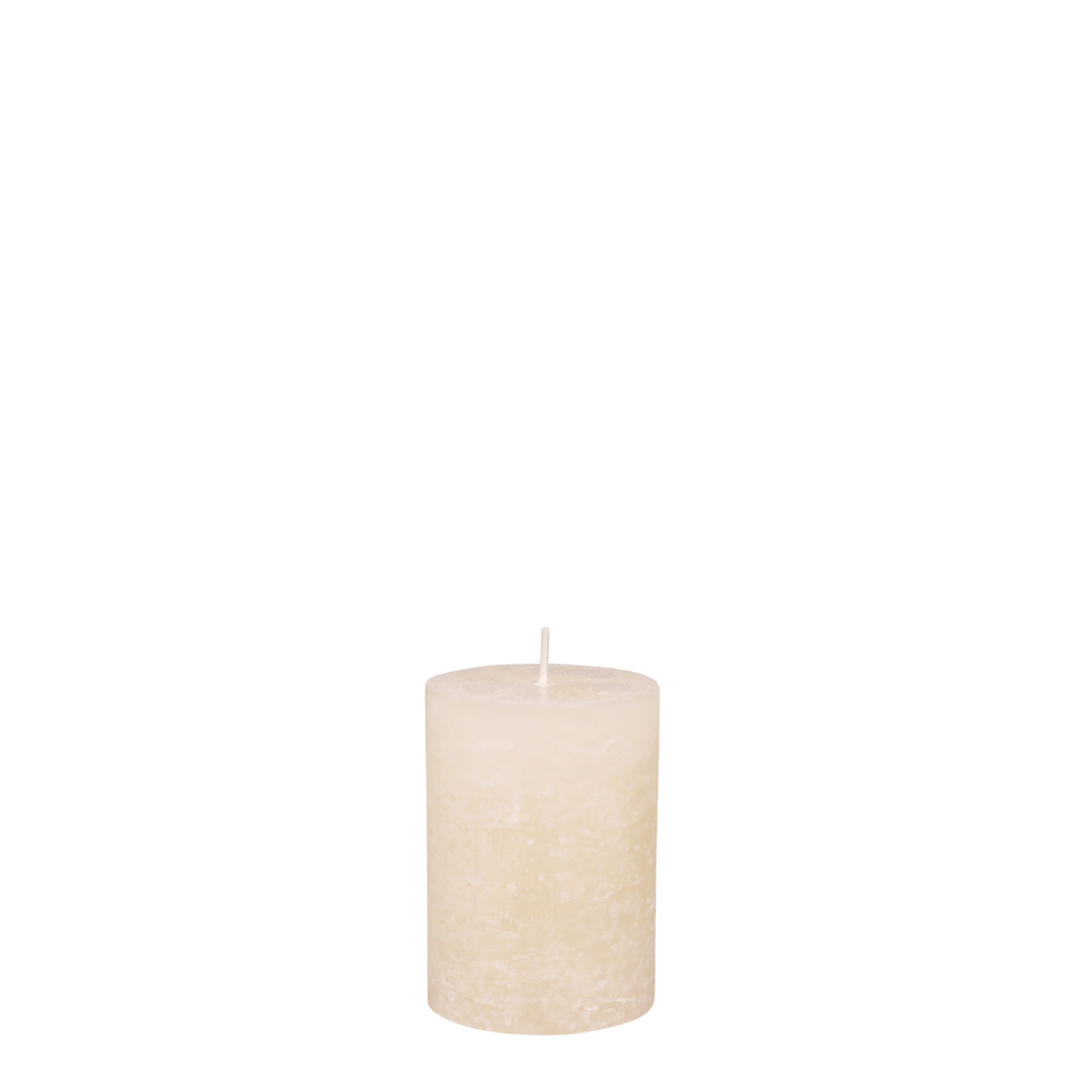 Stumpenkerze Macon in Nude, 10 cm, 40 Std. Brenndauer